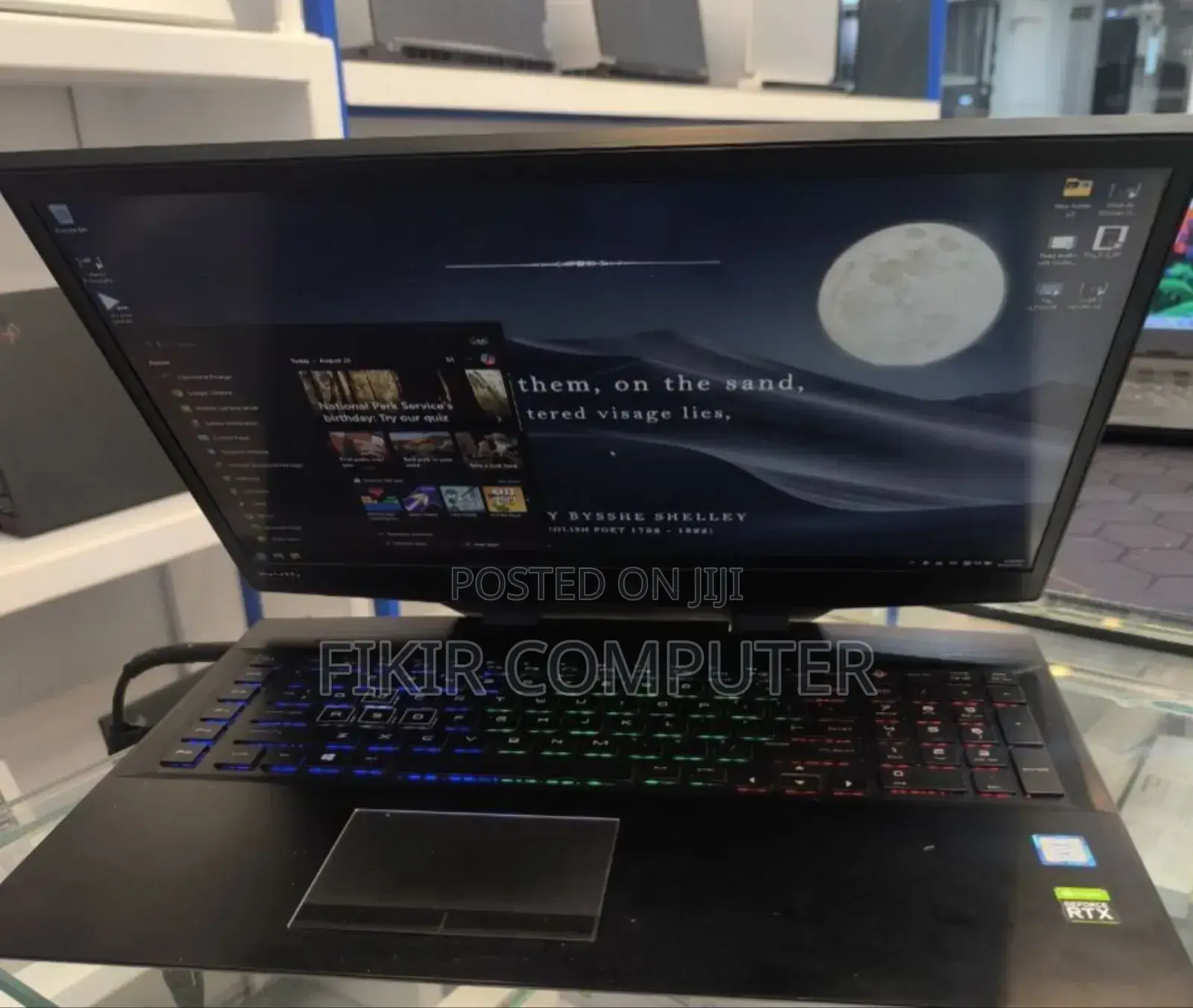 New Laptop HP Omen 17 16GB Intel Core I7 SSD 512GB