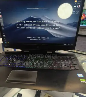 New Laptop HP Omen 17 16GB Intel Core I7 SSD 512GB