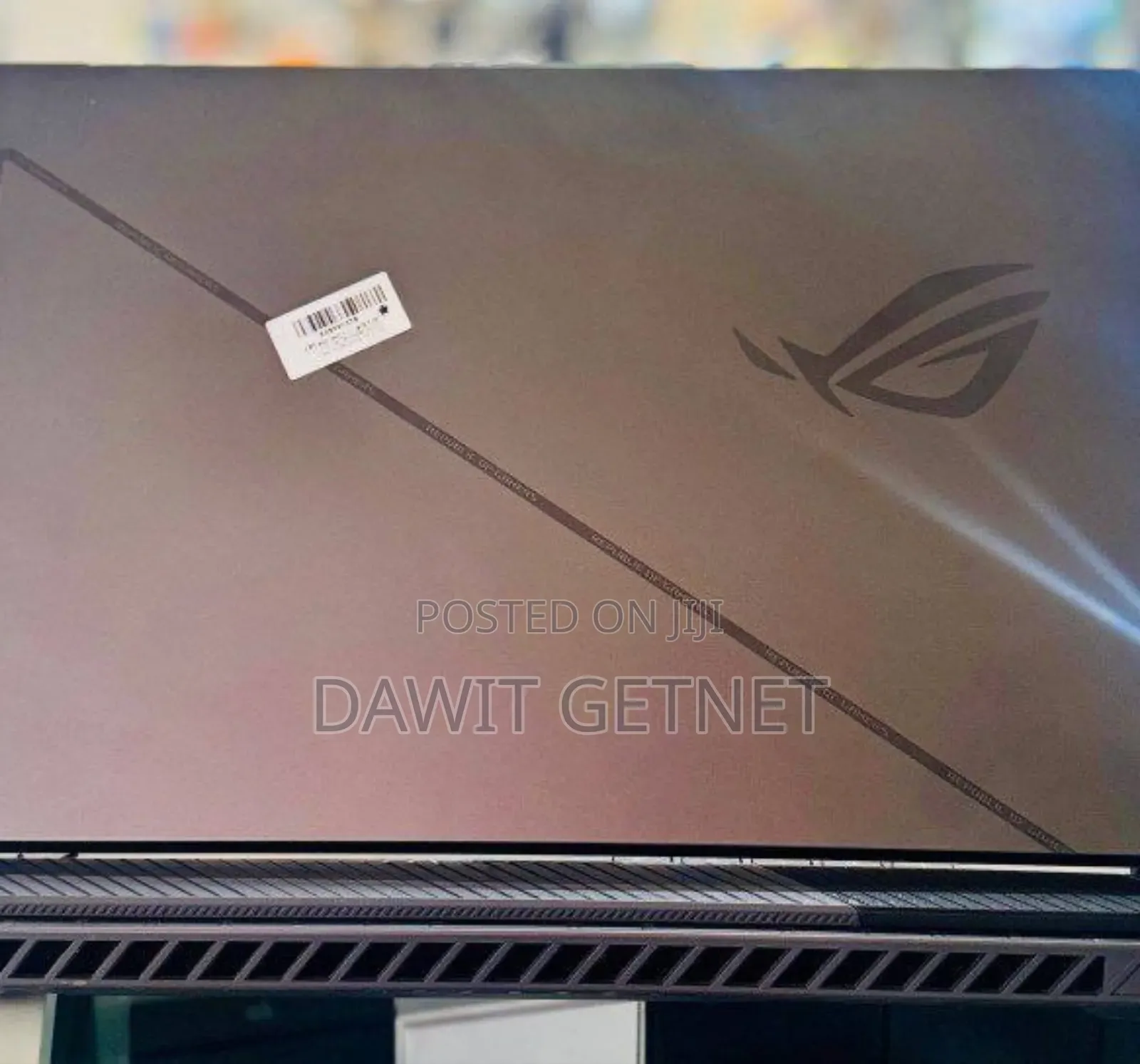 New Laptop Asus ROG Strix G15 8GB Intel Core I7 SSD 1T