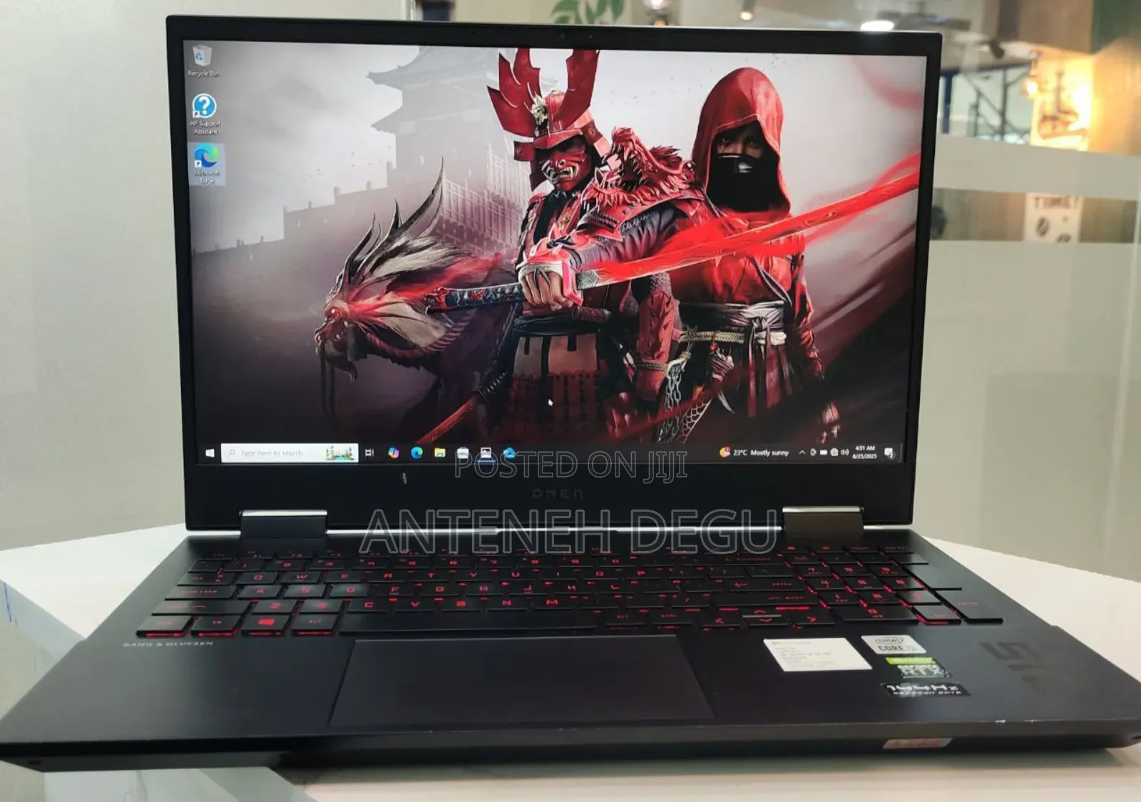 New Laptop HP Omen 15 16GB Intel Core I5 SSD 512GB