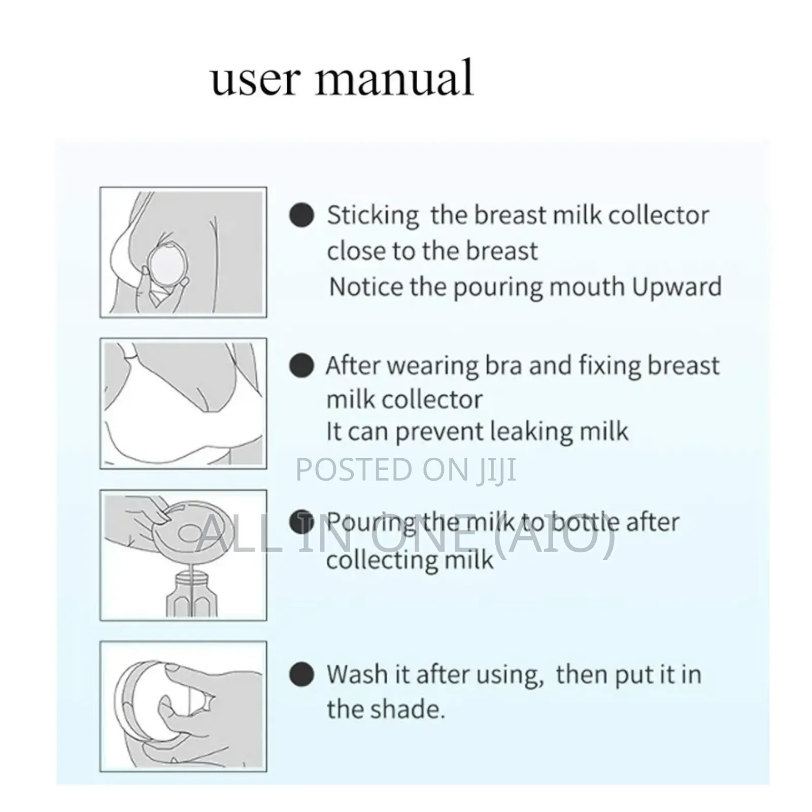 Breast Shell Milk Collector