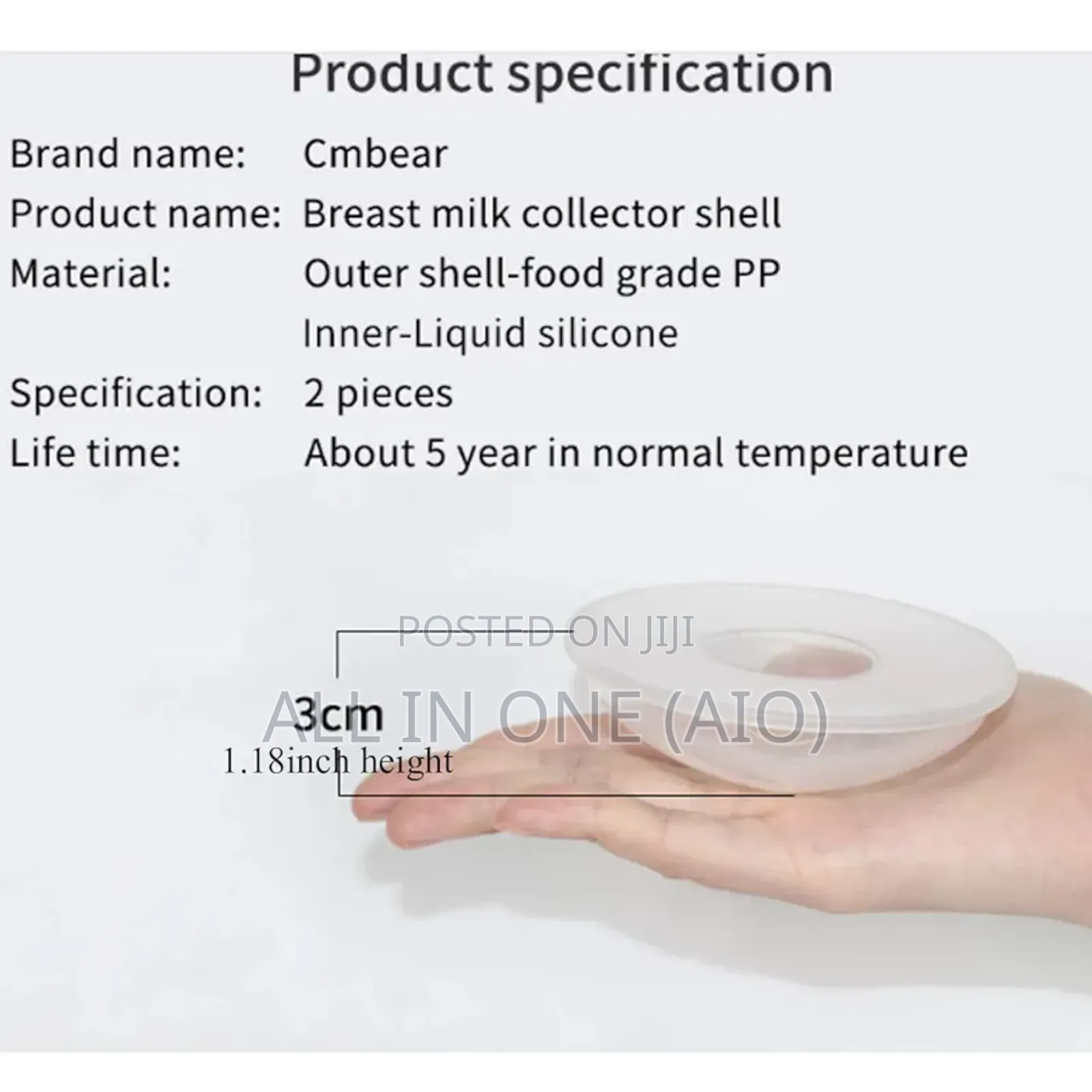 Breast Shell Milk Collector