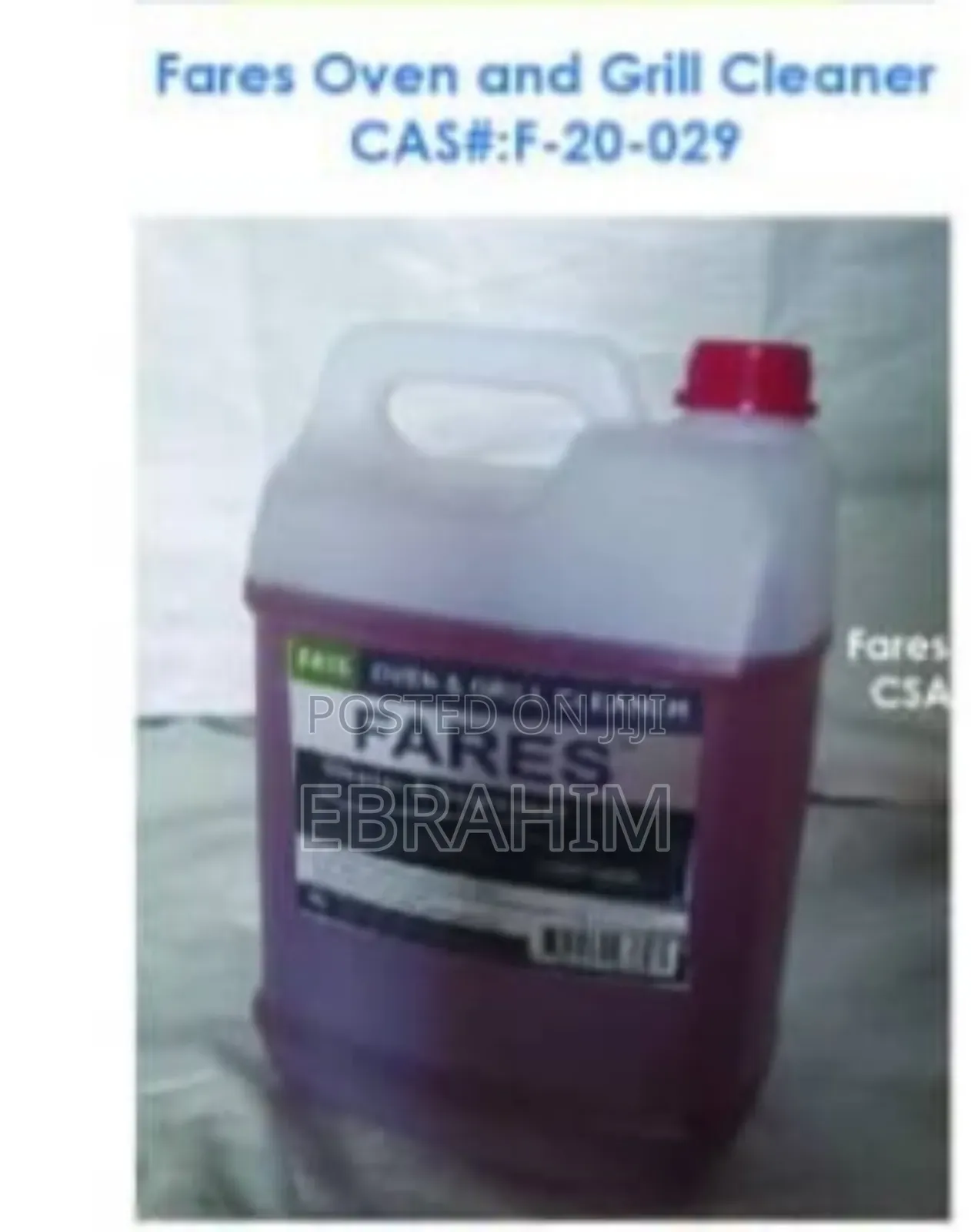 Oven and Grill Cleaner