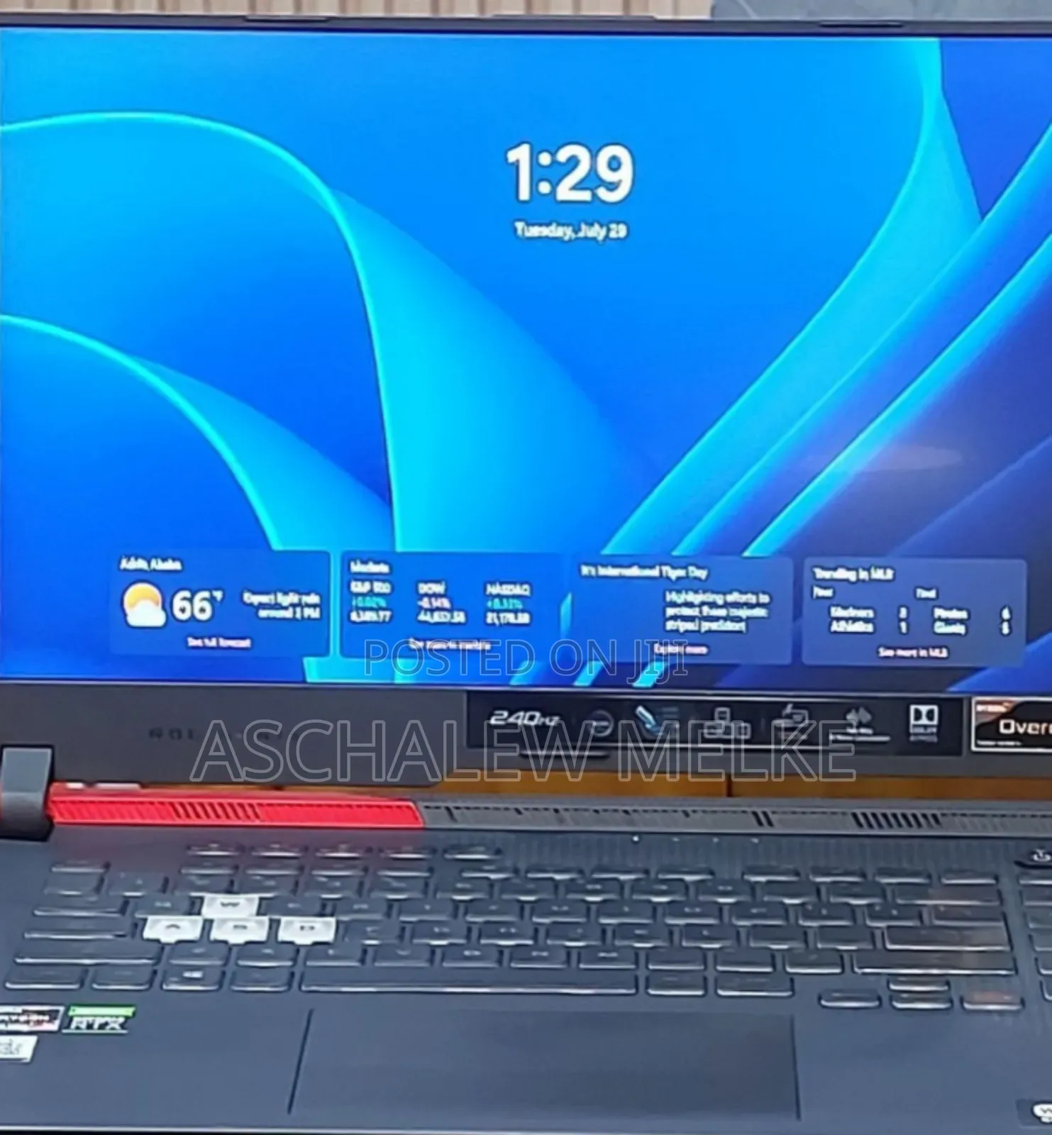 New Laptop Asus ROG Strix G15 16GB AMD Ryzen 9 SSD 512GB