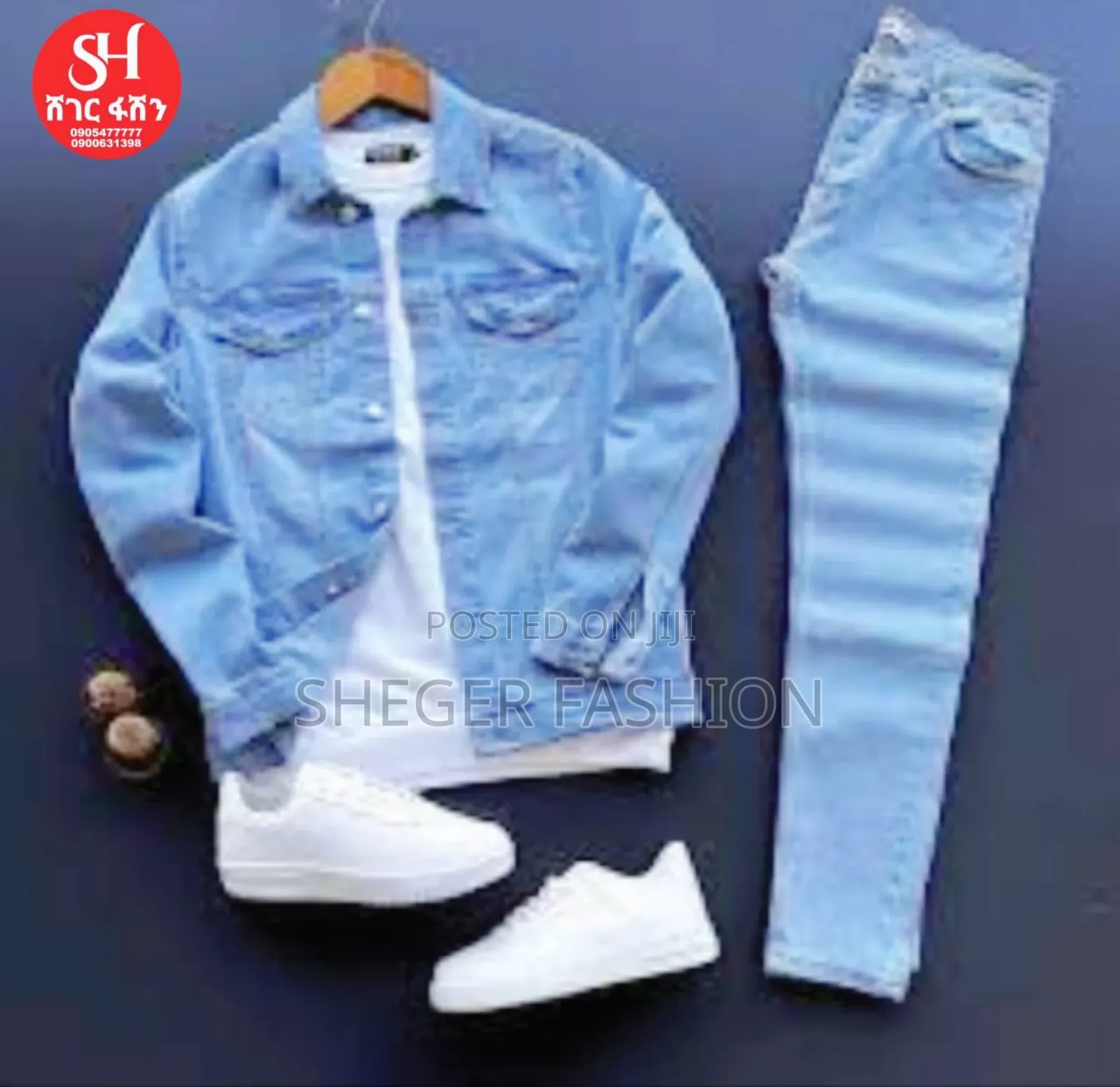 Omo Jean's Jacket With Jean's Terouther