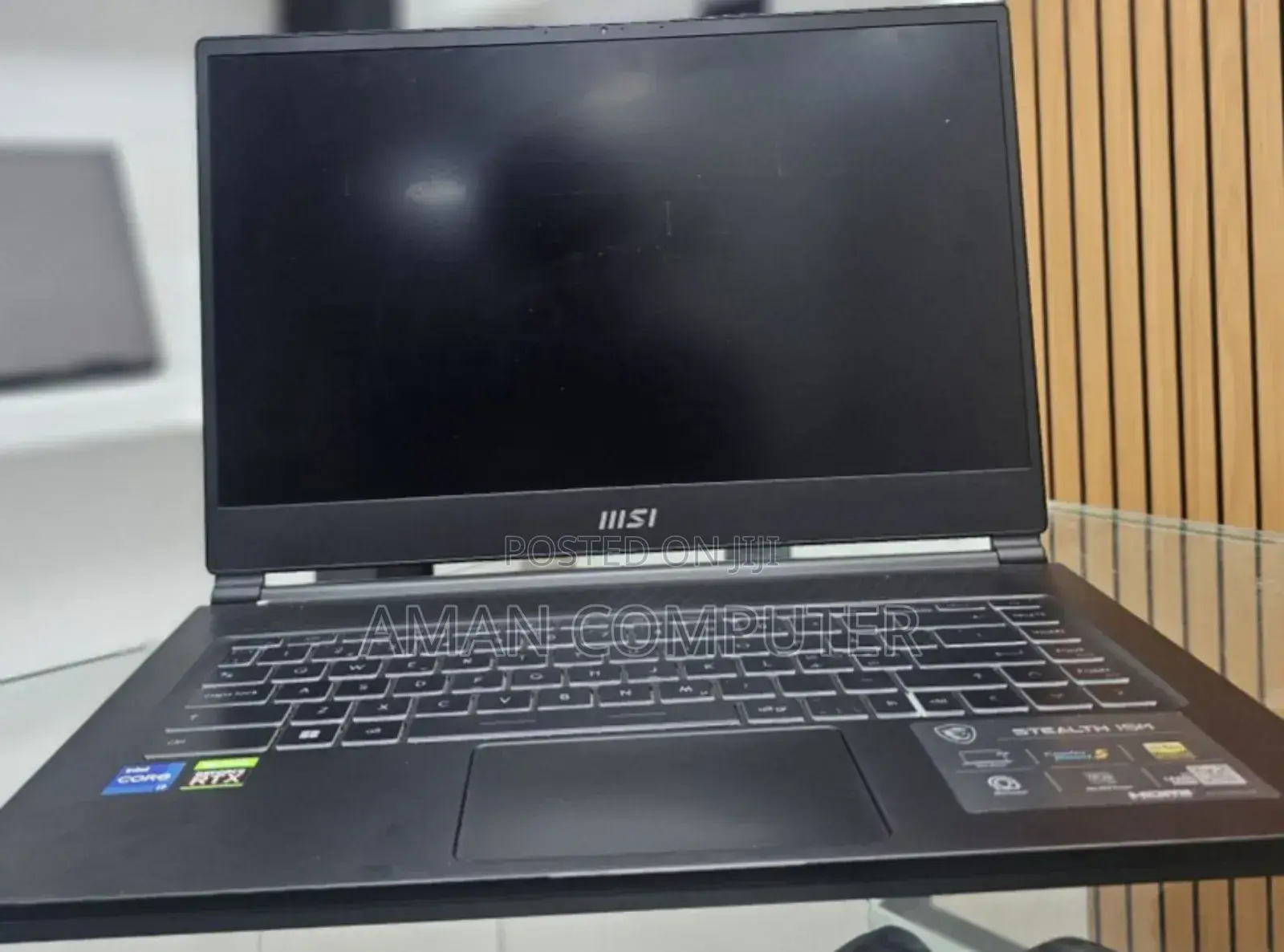 New Laptop MSI GS73 Stealth 8RD 16GB Intel Core I7 SSD 1T