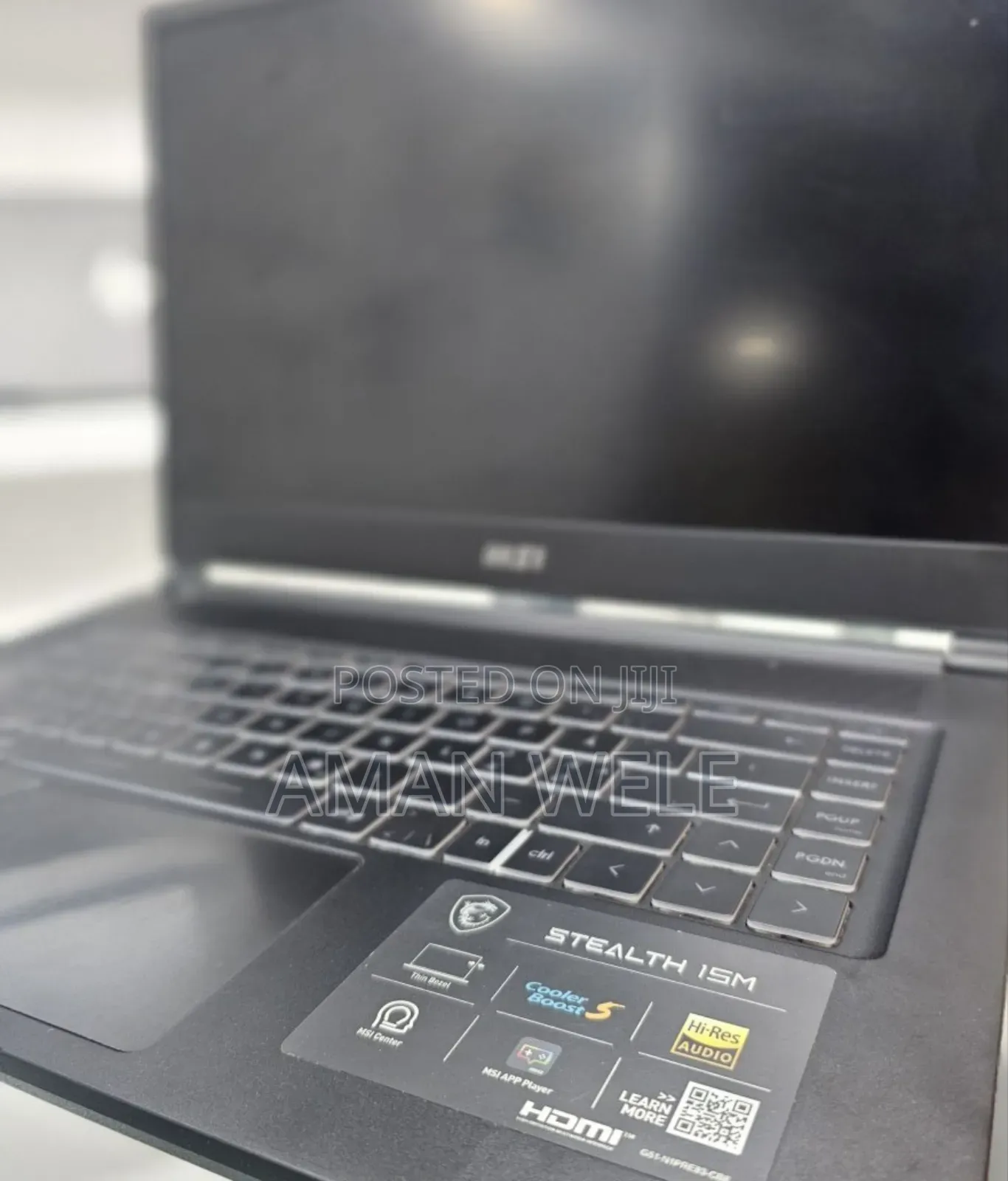 New Laptop MSI GS73 Stealth 8RD 16GB Intel Core I7 SSD 1T