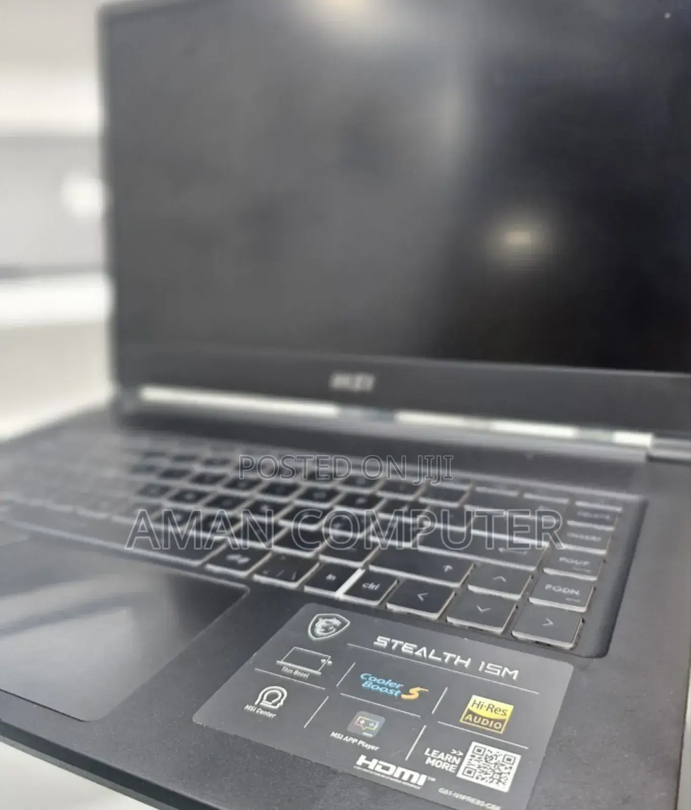 New Laptop MSI GS73 Stealth 8RD 16GB Intel Core I7 SSD 1T