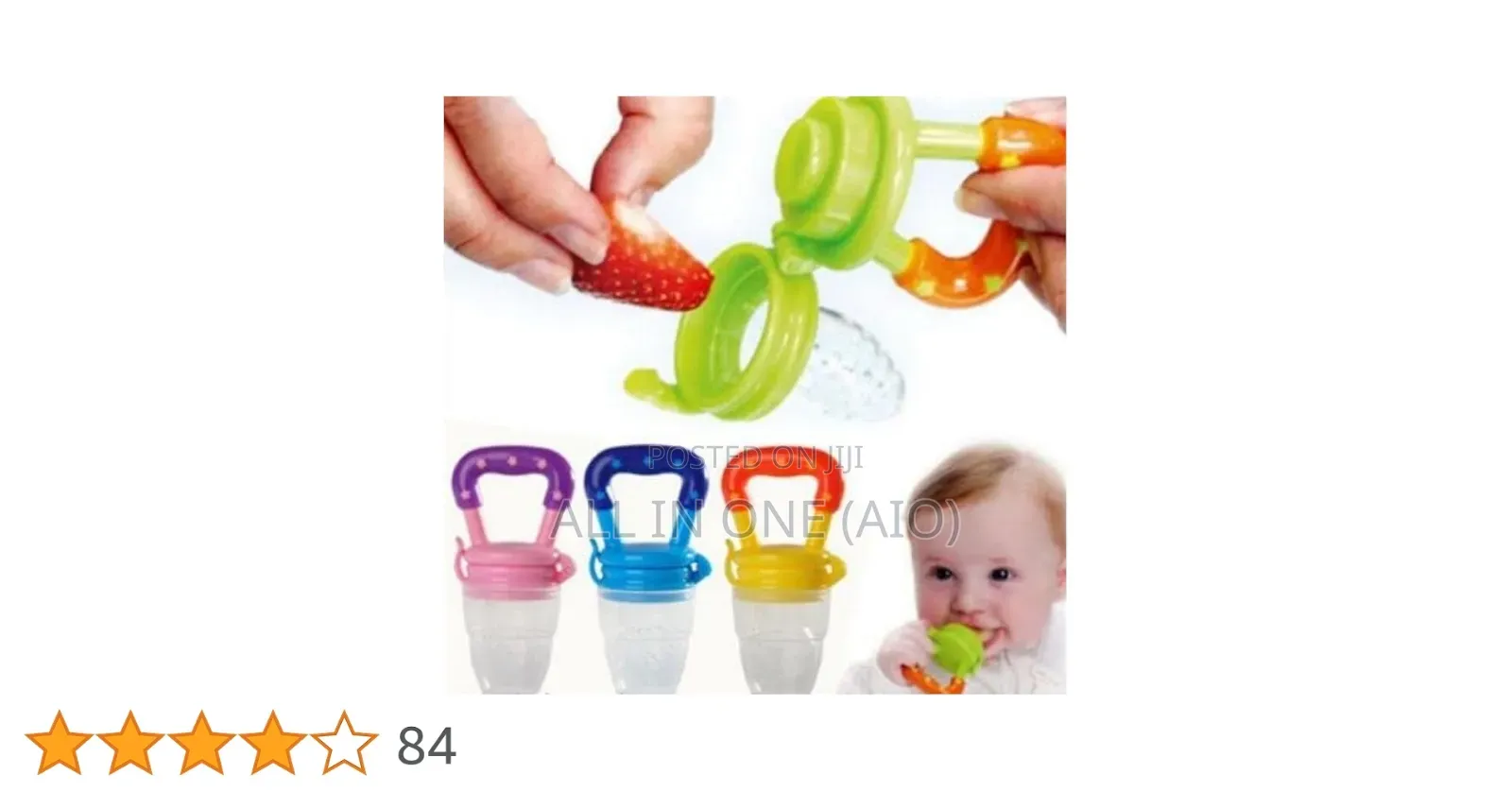 Toddler's Fruit Feeder Pacifier