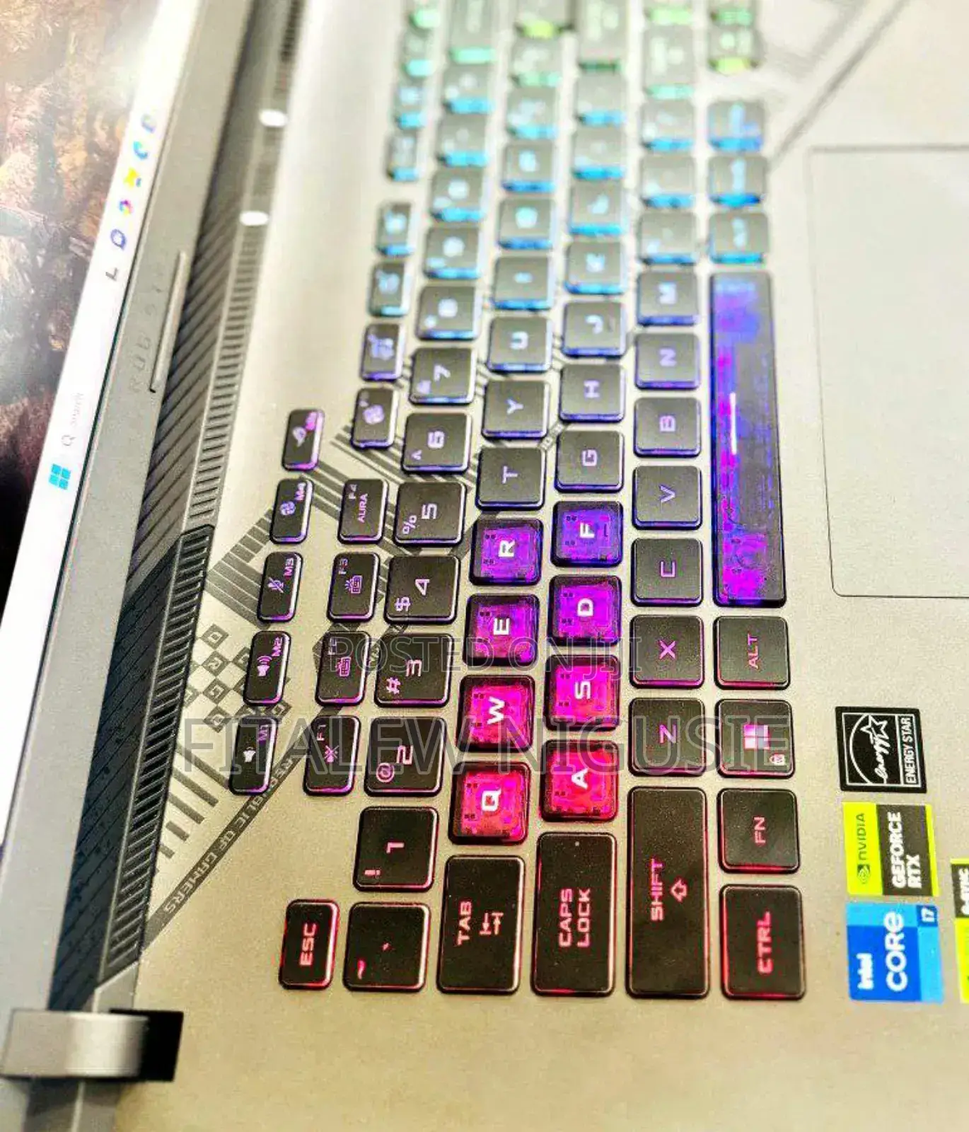 New Laptop Asus ROG Strix G15 16GB Intel Core I7 SSD 1T