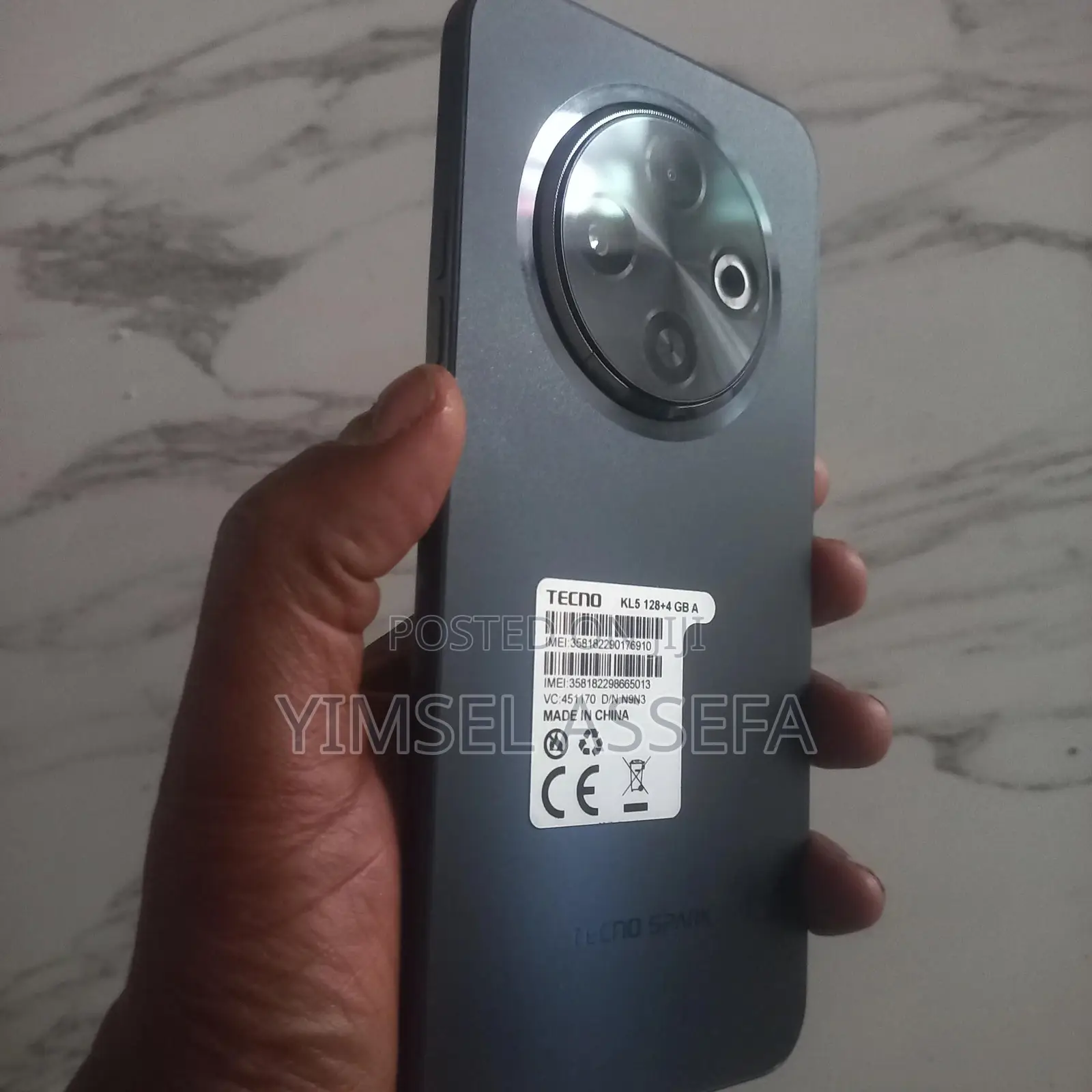 New Tecno Camon 30S 128 GB Gray