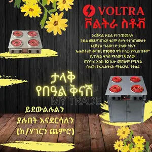 ኃይል ቆጣቢ የኤሌክትሪክ ምድጃ Electric (Coil) Stove