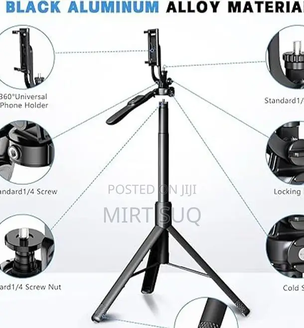 R16 Long Selfie Stick With Tripod