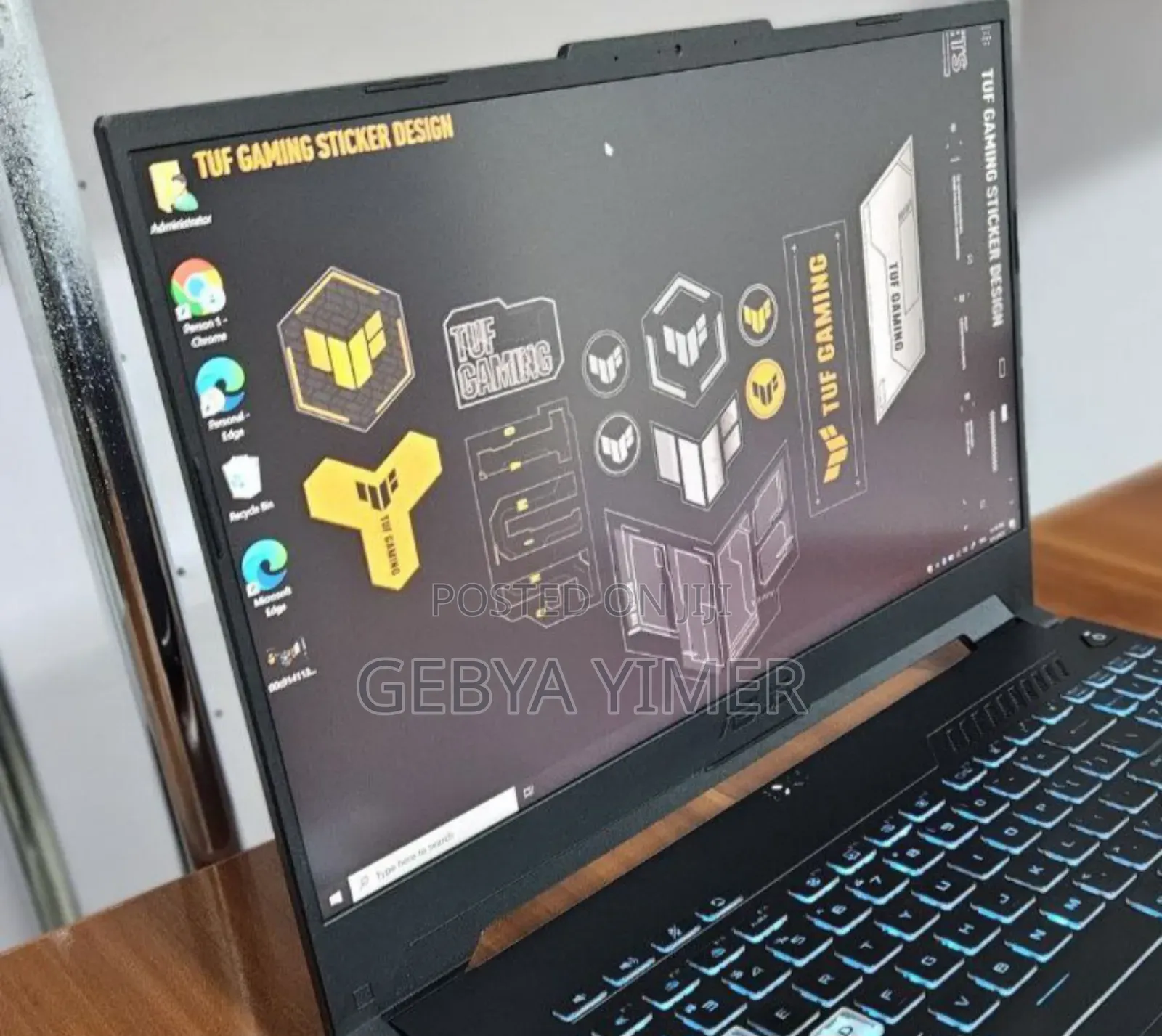 New Laptop Asus TUF Gaming A15 16GB AMD Ryzen 7 SSD 512GB