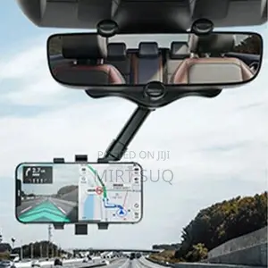 Universal 360 Rotatable and Retractable Car Phone Holder