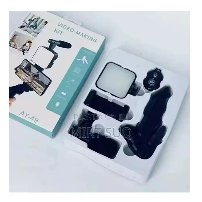 3 in 1 Live Streaming Vlog Vlogging Video Making Kit