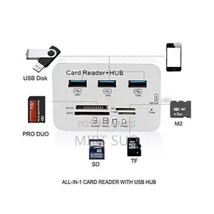 Photo - 7 in 1 Usb Hub and Card Reader