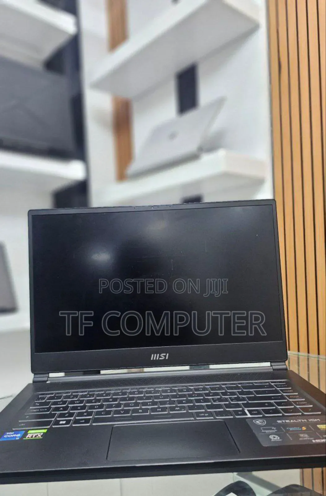 New Laptop MSI GS63 7RD Stealth 16GB Intel Core i7 SSD 1T