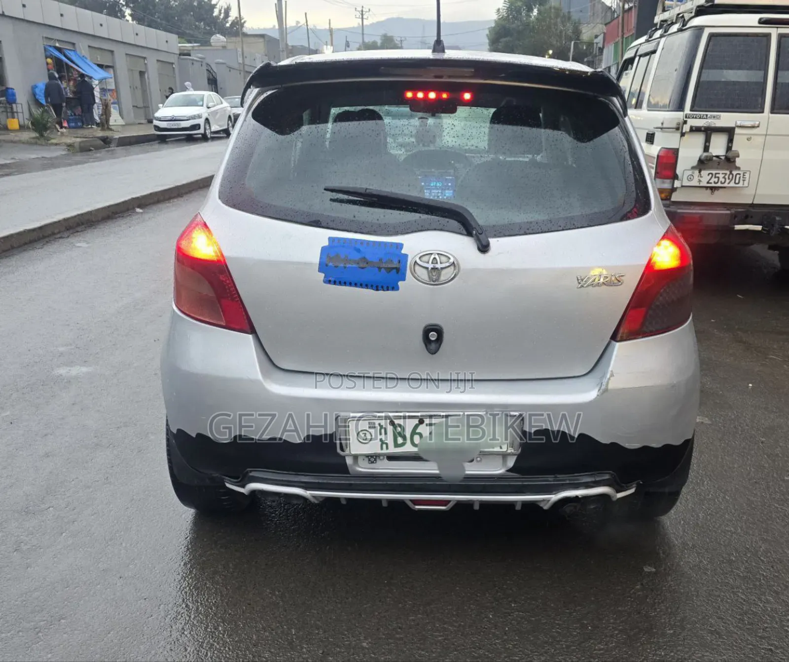 Toyota Yaris 2007 Silver