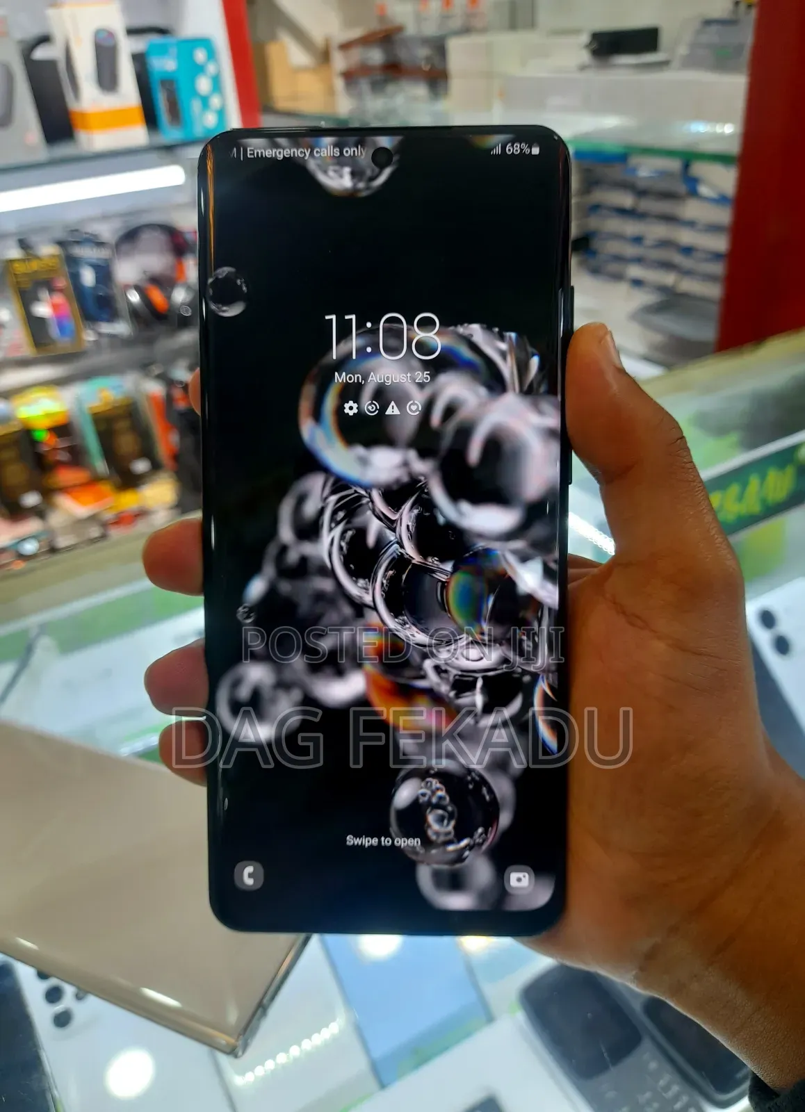 New Samsung Galaxy S20 Ultra 5G 256 GB Black