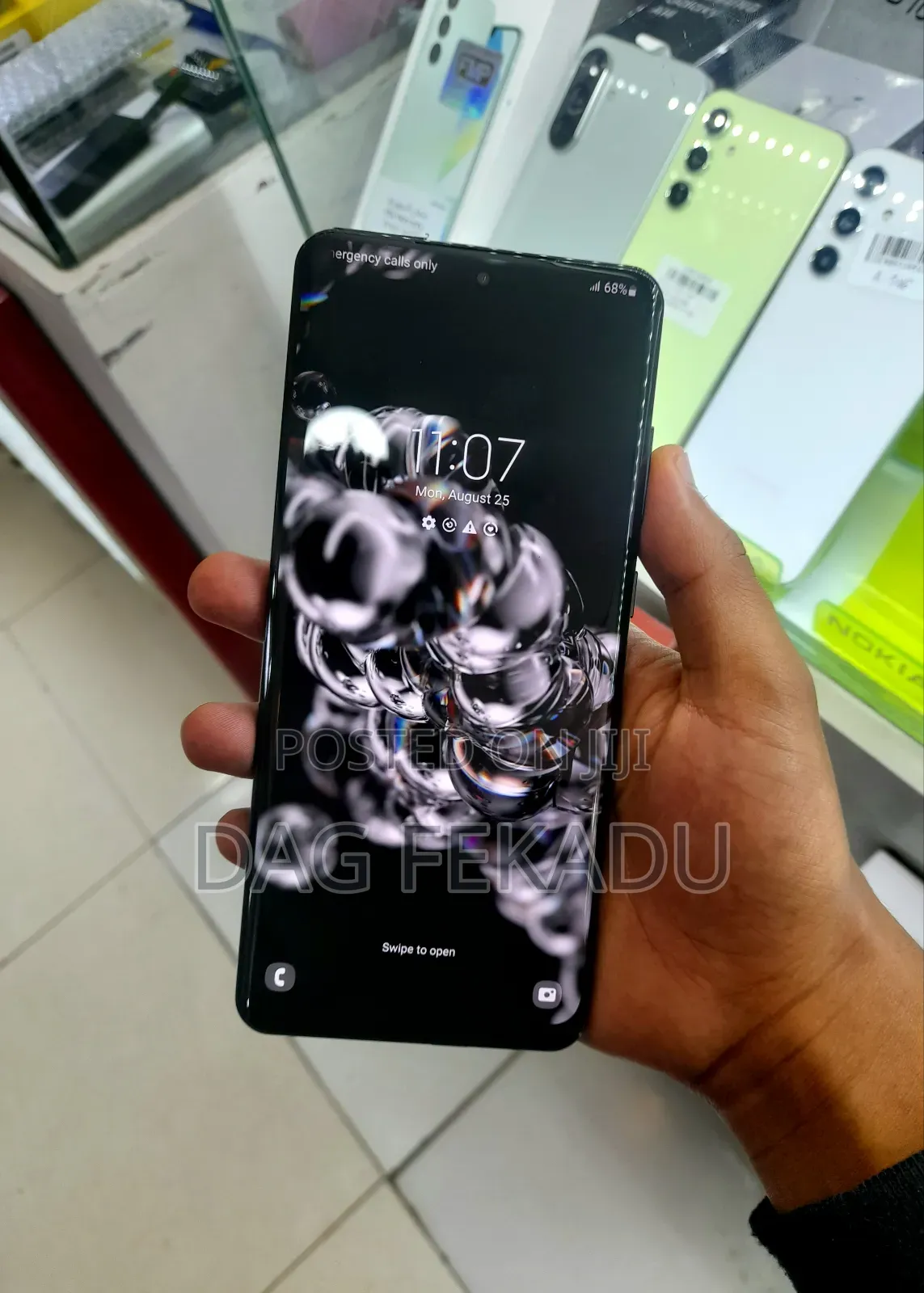 New Samsung Galaxy S20 Ultra 5G 256 GB Black