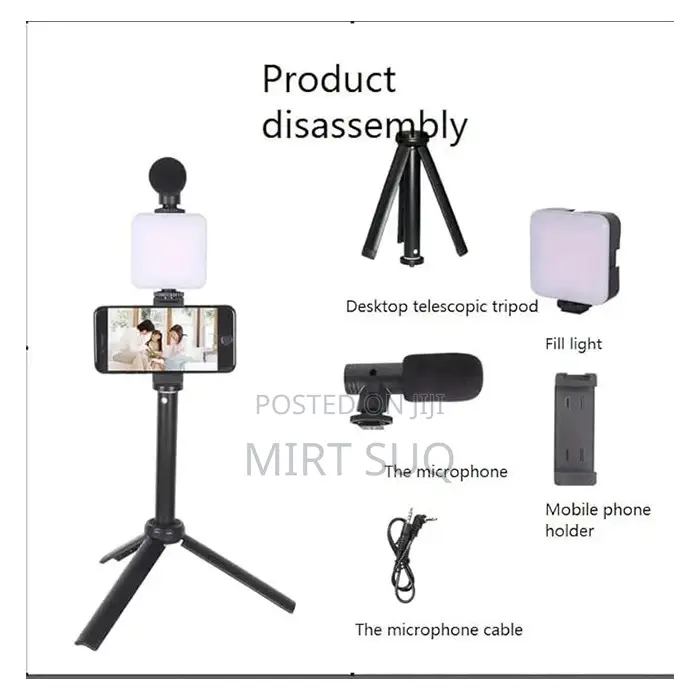 3 in 1 Ay 49 T Long Tripod Vlogging Kit