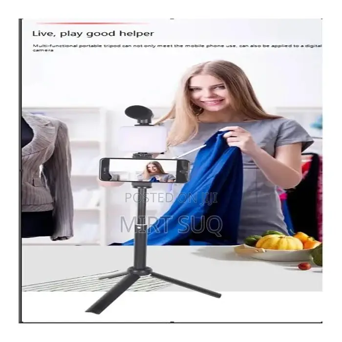 3 in 1 Ay 49 T Long Tripod Vlogging Kit