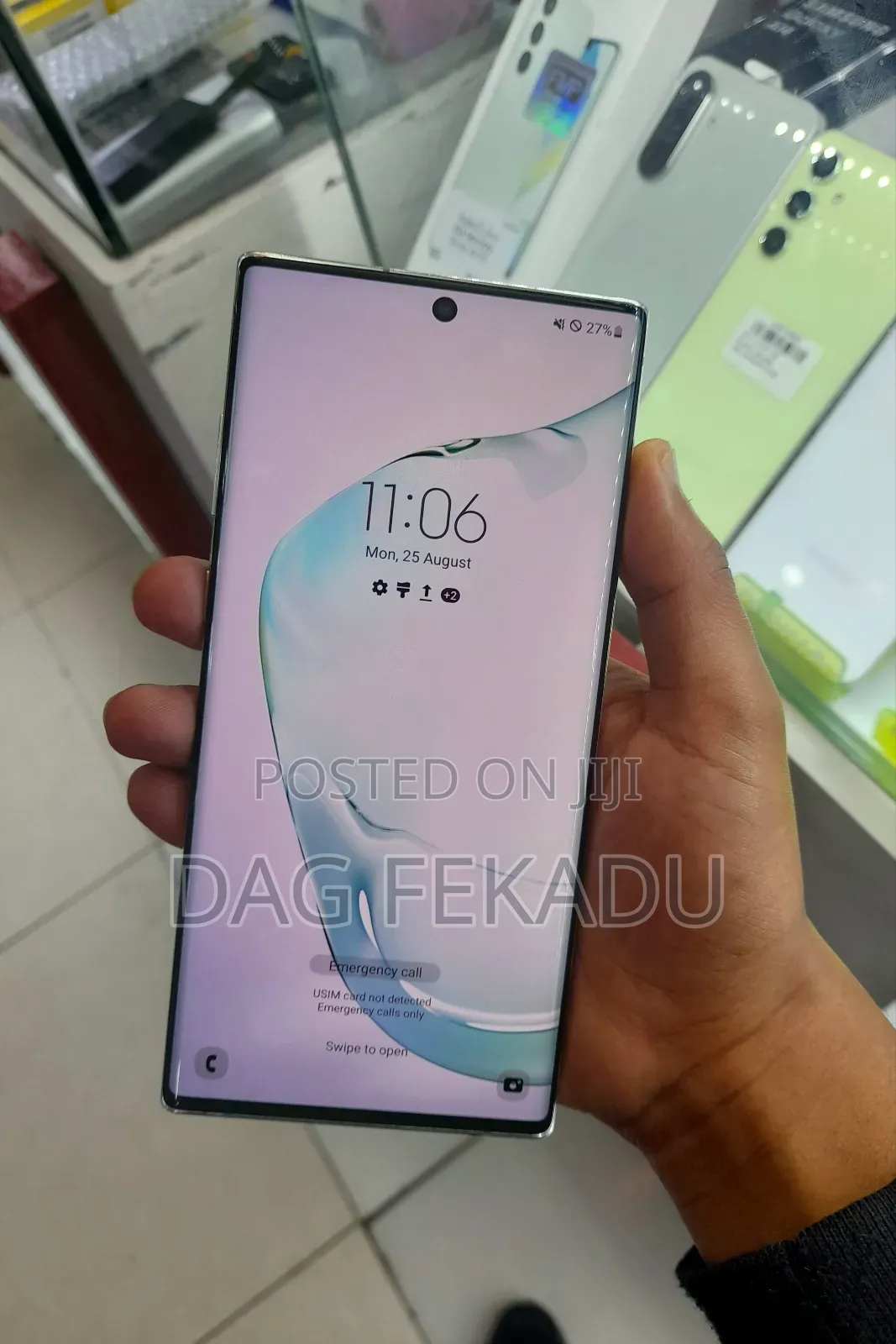 New Samsung Galaxy Note 10 Plus 5G 256 GB White