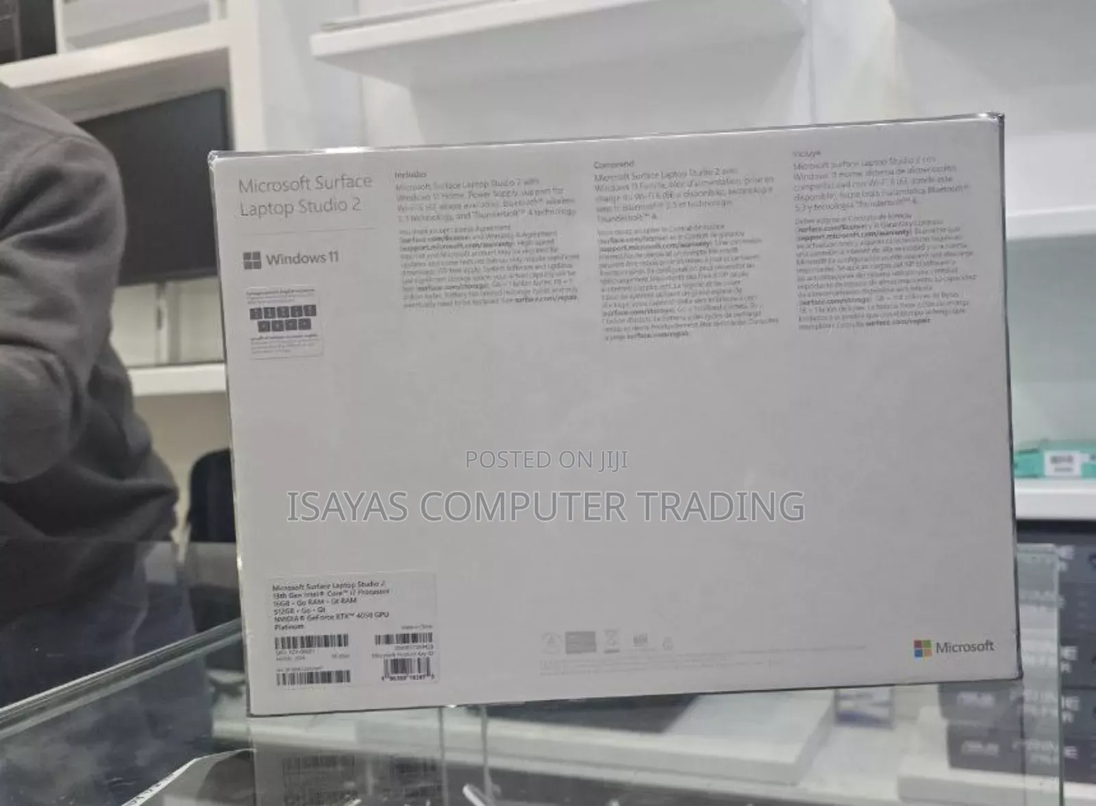 New Laptop Microsoft Surface 16GB Intel Core I7 SSD 512GB