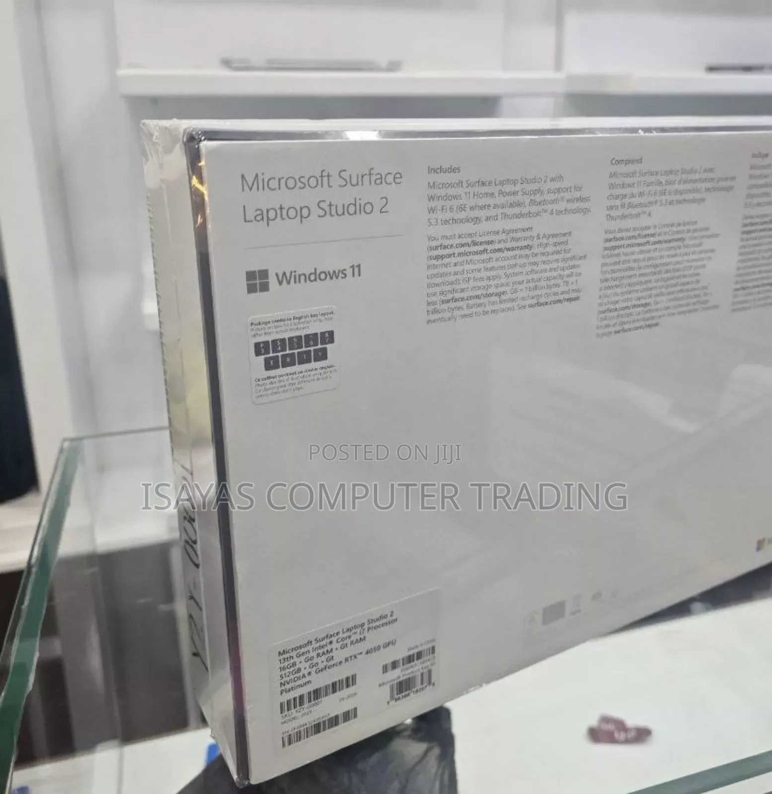 New Laptop Microsoft Surface 16GB Intel Core I7 SSD 512GB