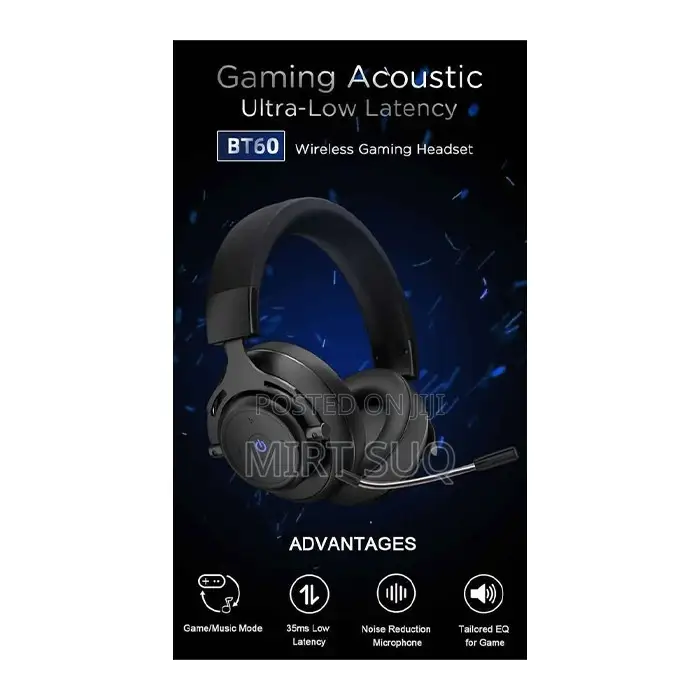Abingo Bt60 Wireless Gaming Headset