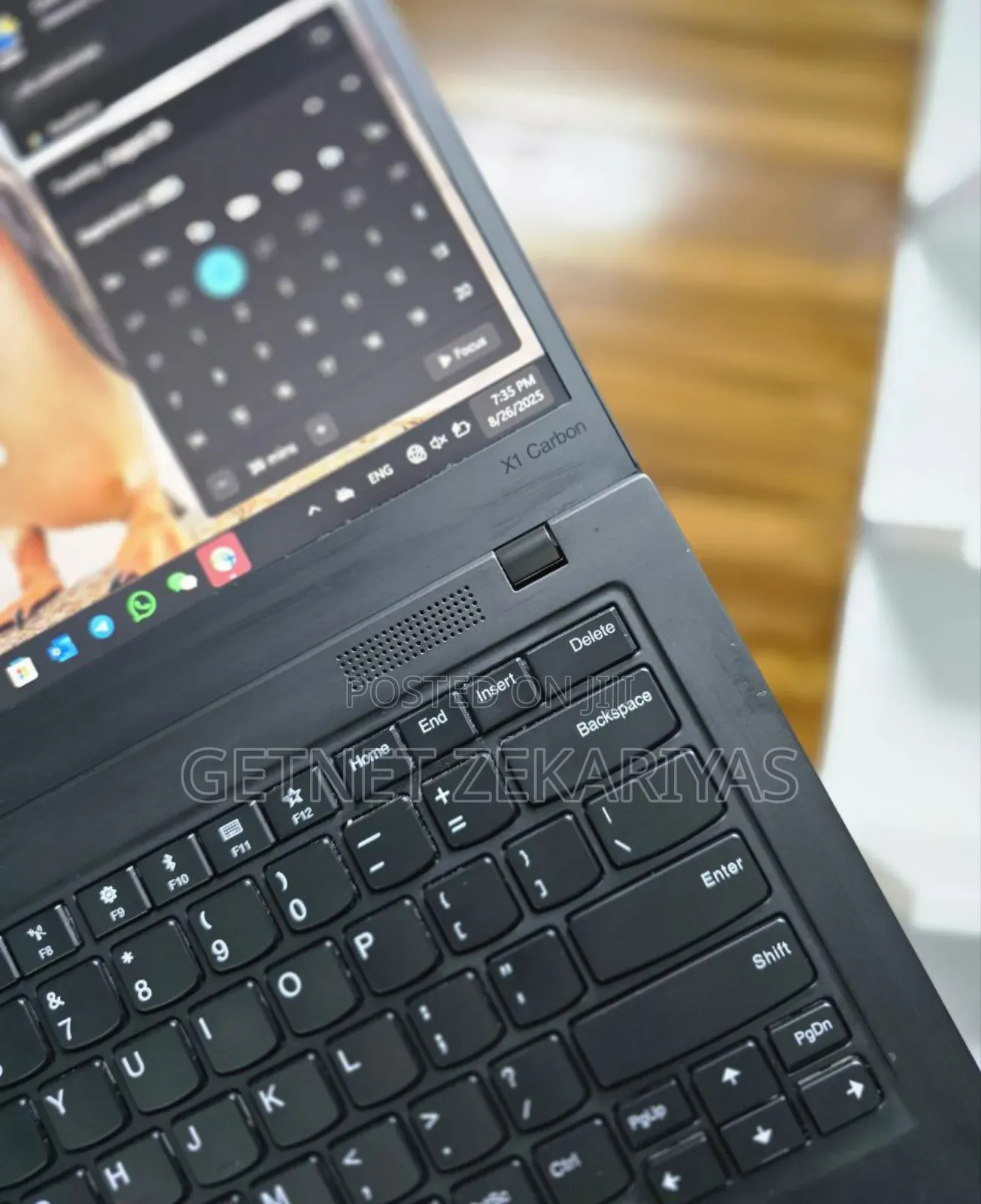 New Laptop Lenovo ThinkPad X1 Carbon 16GB Intel Core I7 SSD 512GB