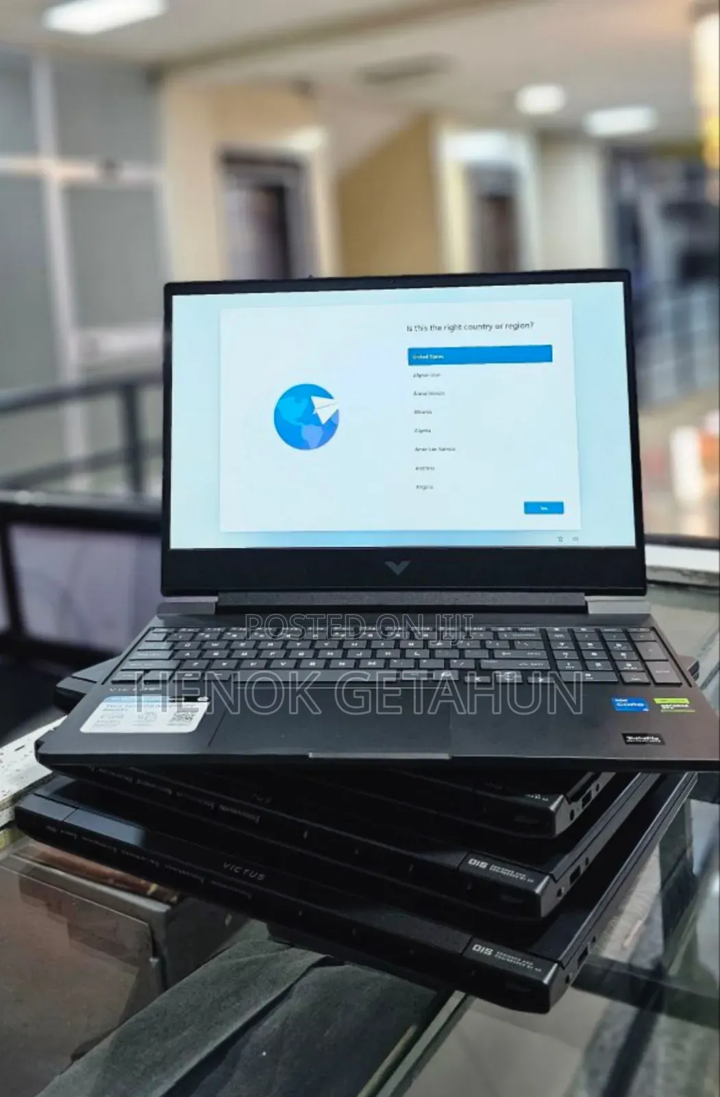 New Laptop HP Victus 15 8GB Intel Core I5 SSD 512GB