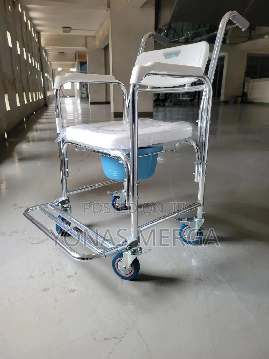 Commode Chair數□Toilet Chair孖飞shower Wheelchair頑万toilet+Hygiene Chair