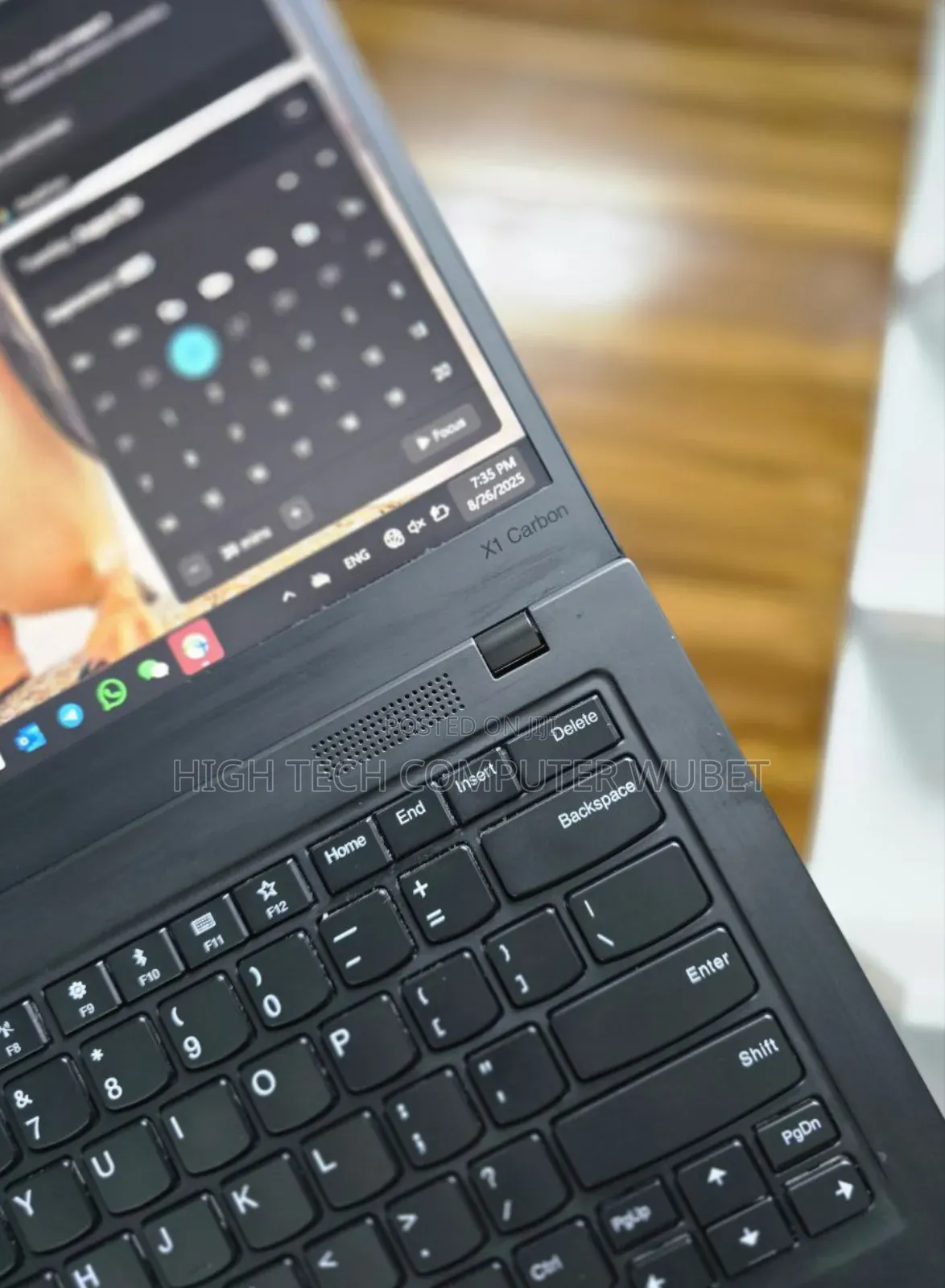 New Laptop Lenovo ThinkPad X1 Carbon 16GB Intel Core I7 SSD 512GB