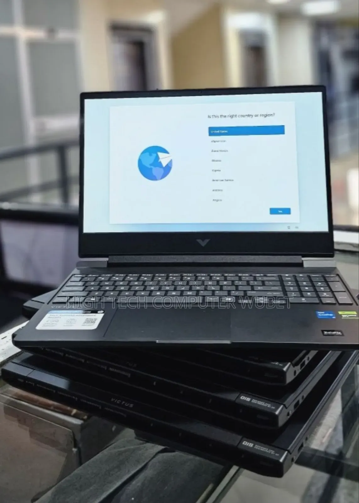 New Laptop HP Victus 15 8GB Intel Core I5 SSD 512GB