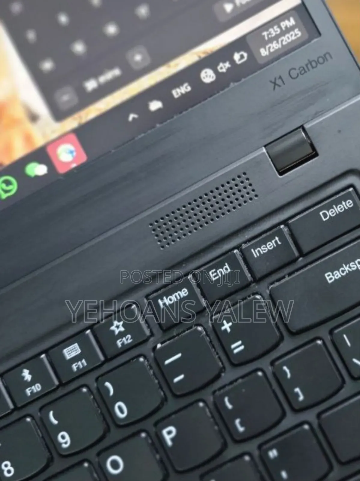 New Laptop Lenovo ThinkPad X1 Carbon 16GB Intel Core I7 SSD 512GB