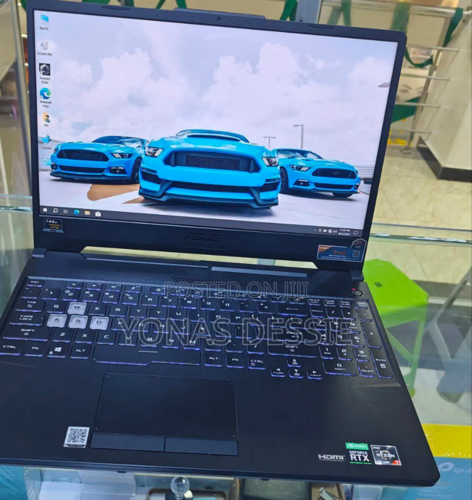 New Laptop Asus TUF Gaming A15 16GB AMD Ryzen 7 SSD 512GB