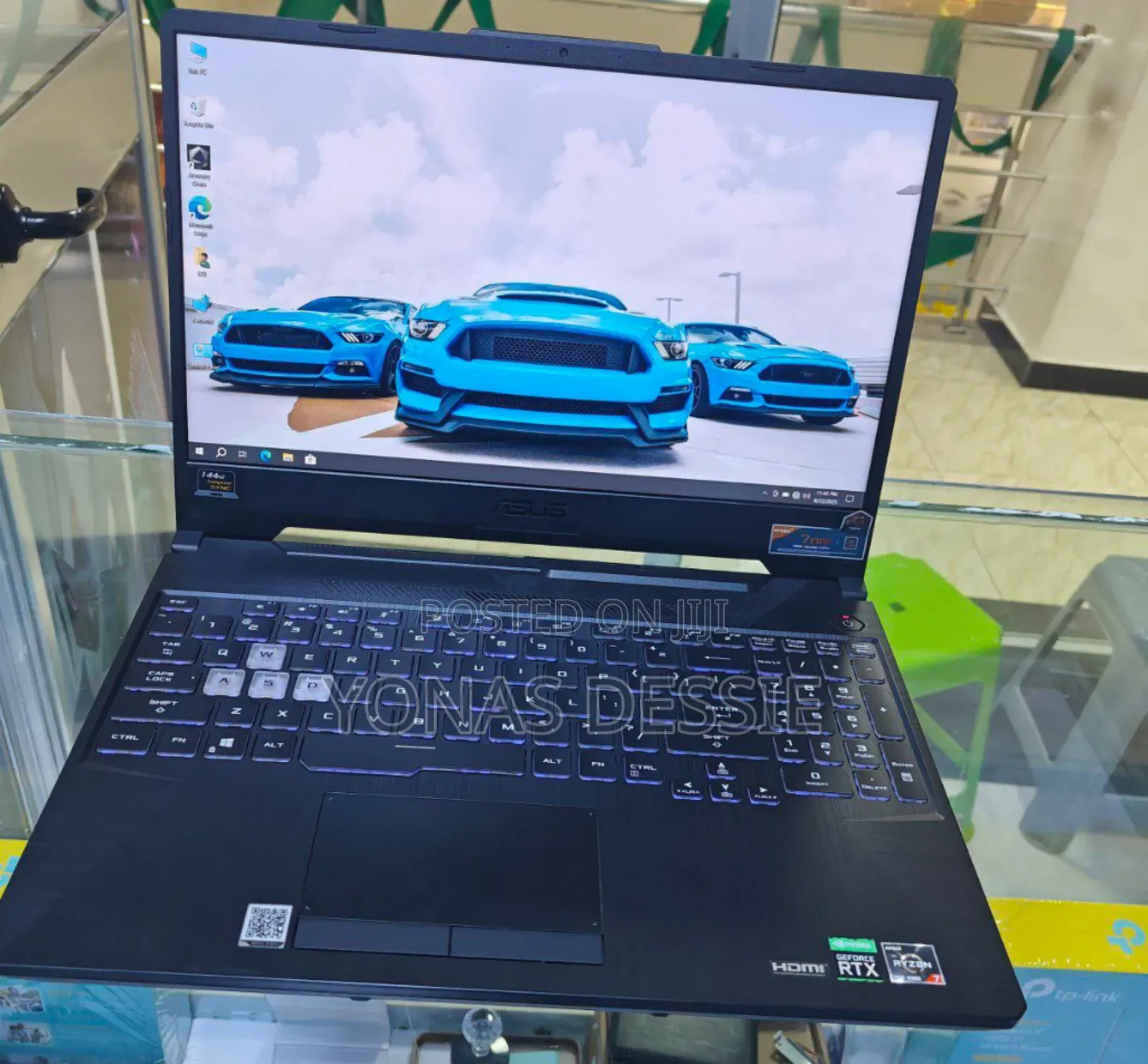 New Laptop Asus TUF Gaming A15 16GB AMD Ryzen 7 SSD 512GB