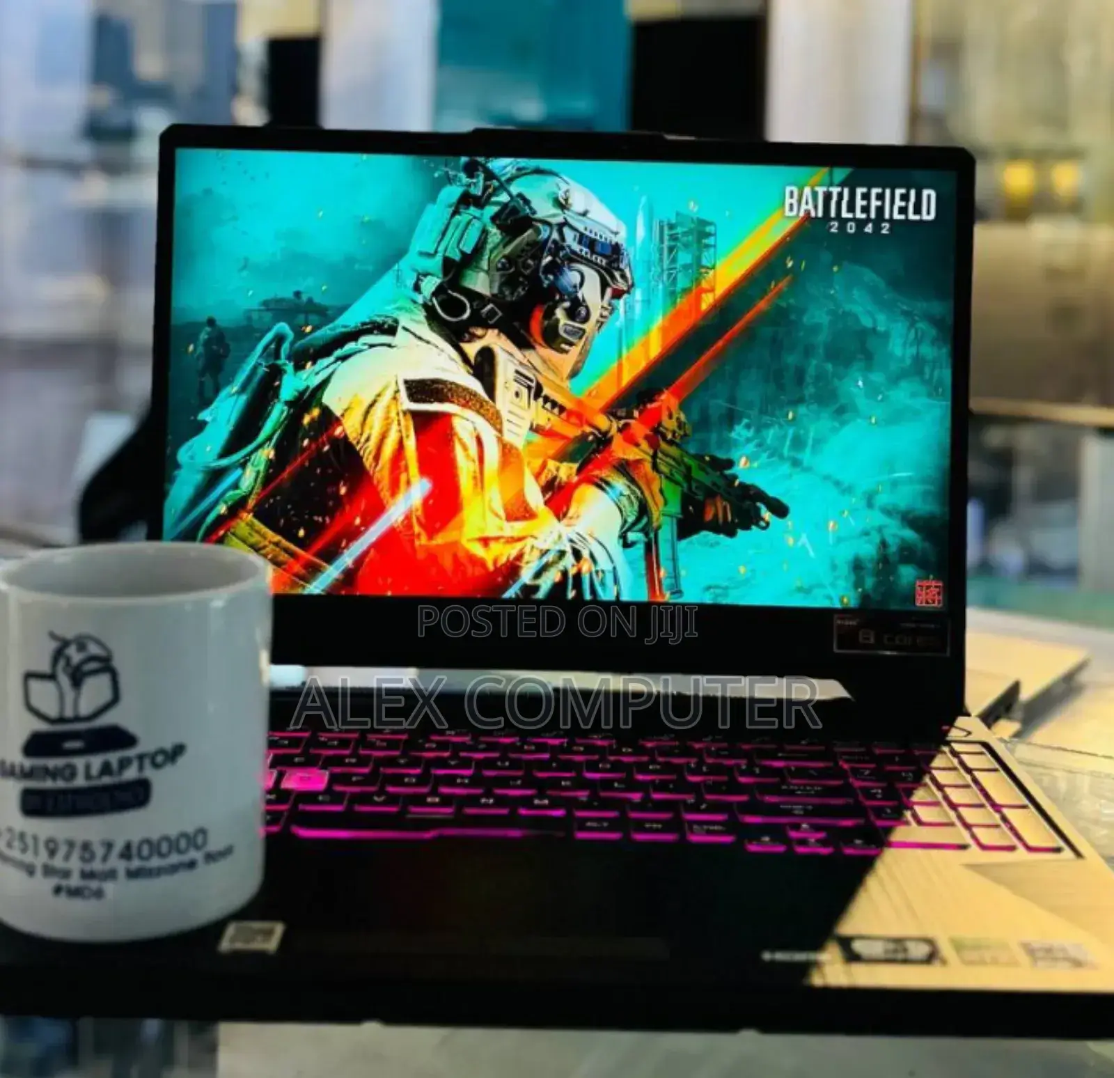 New Laptop Asus TUF Gaming A15 16GB AMD Ryzen 7 SSD 1T