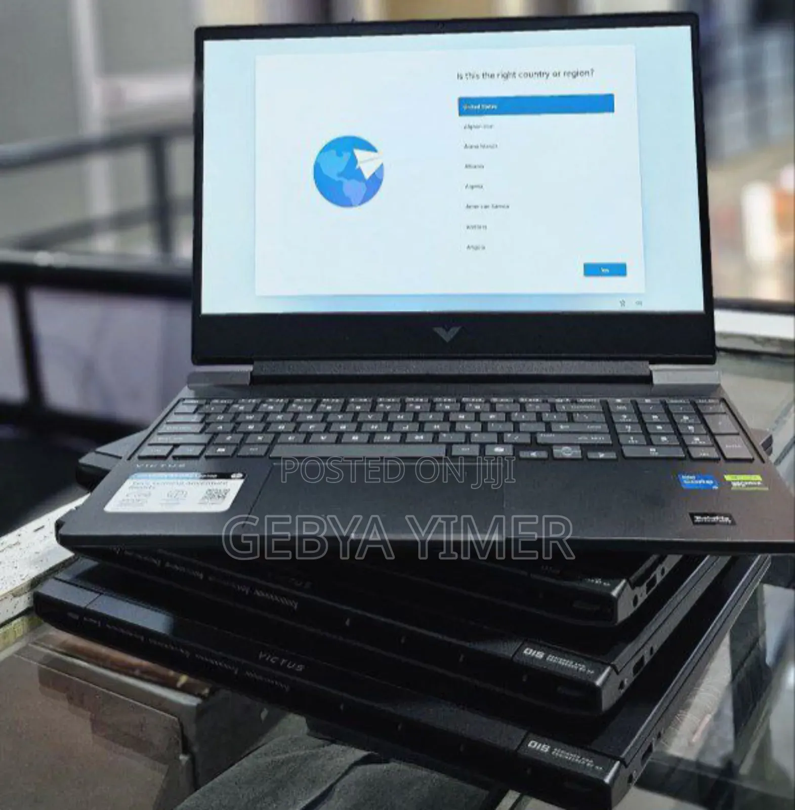 New Laptop HP Victus 15 8GB Intel Core I5 SSD 512GB