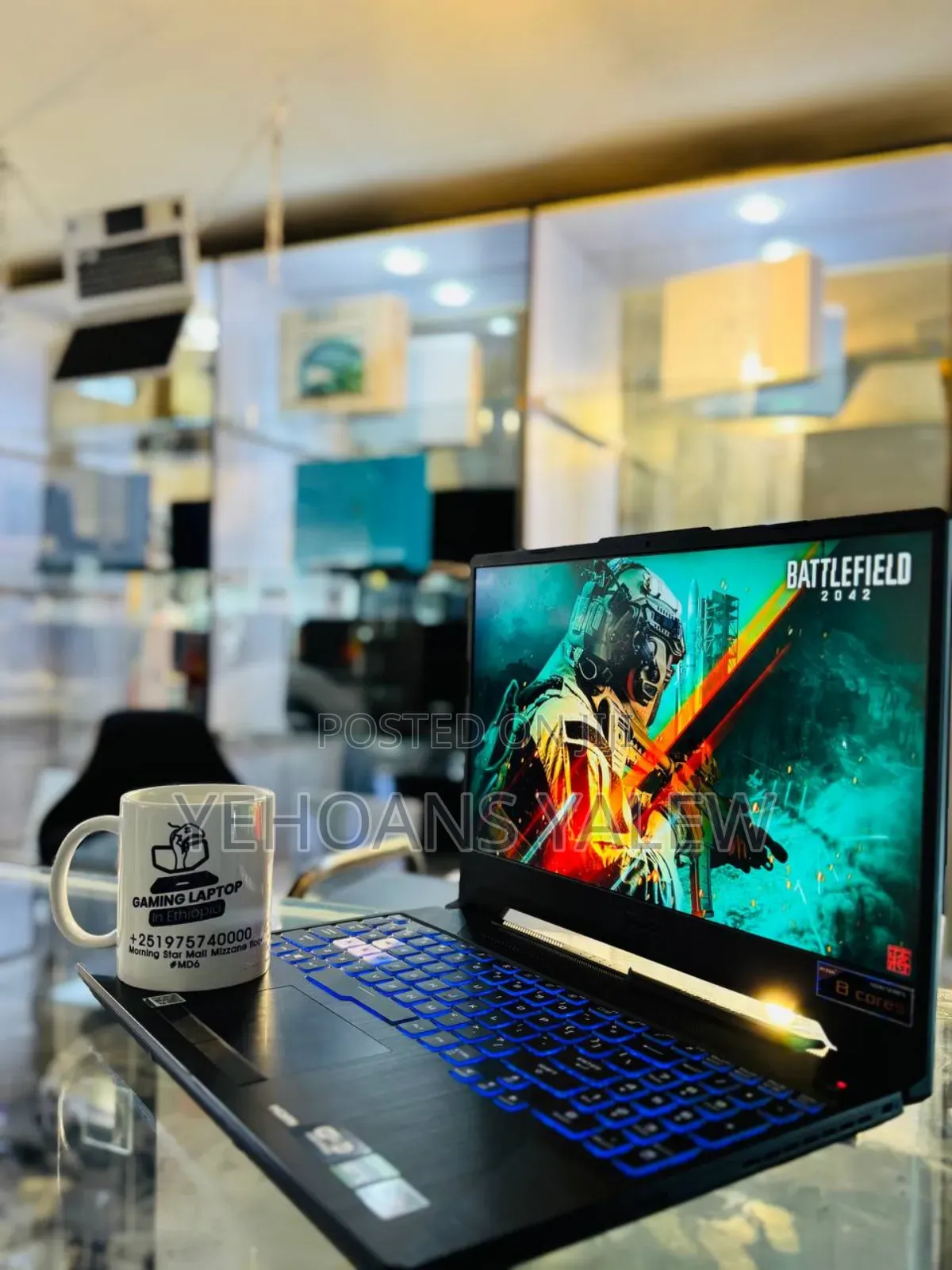 New Laptop Asus TUF Gaming A15 16GB AMD Ryzen 7 SSD 1T