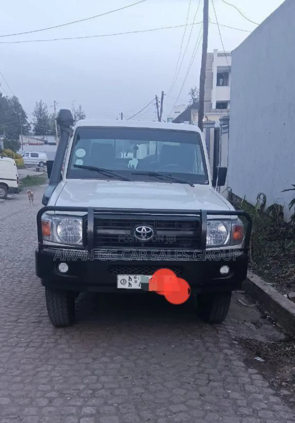 Toyota Land Cruiser 2008 White
