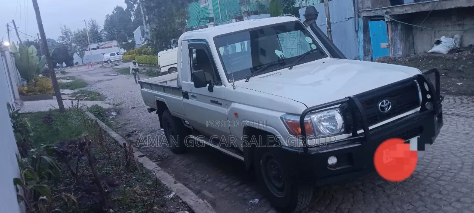 Toyota Land Cruiser 2008 White
