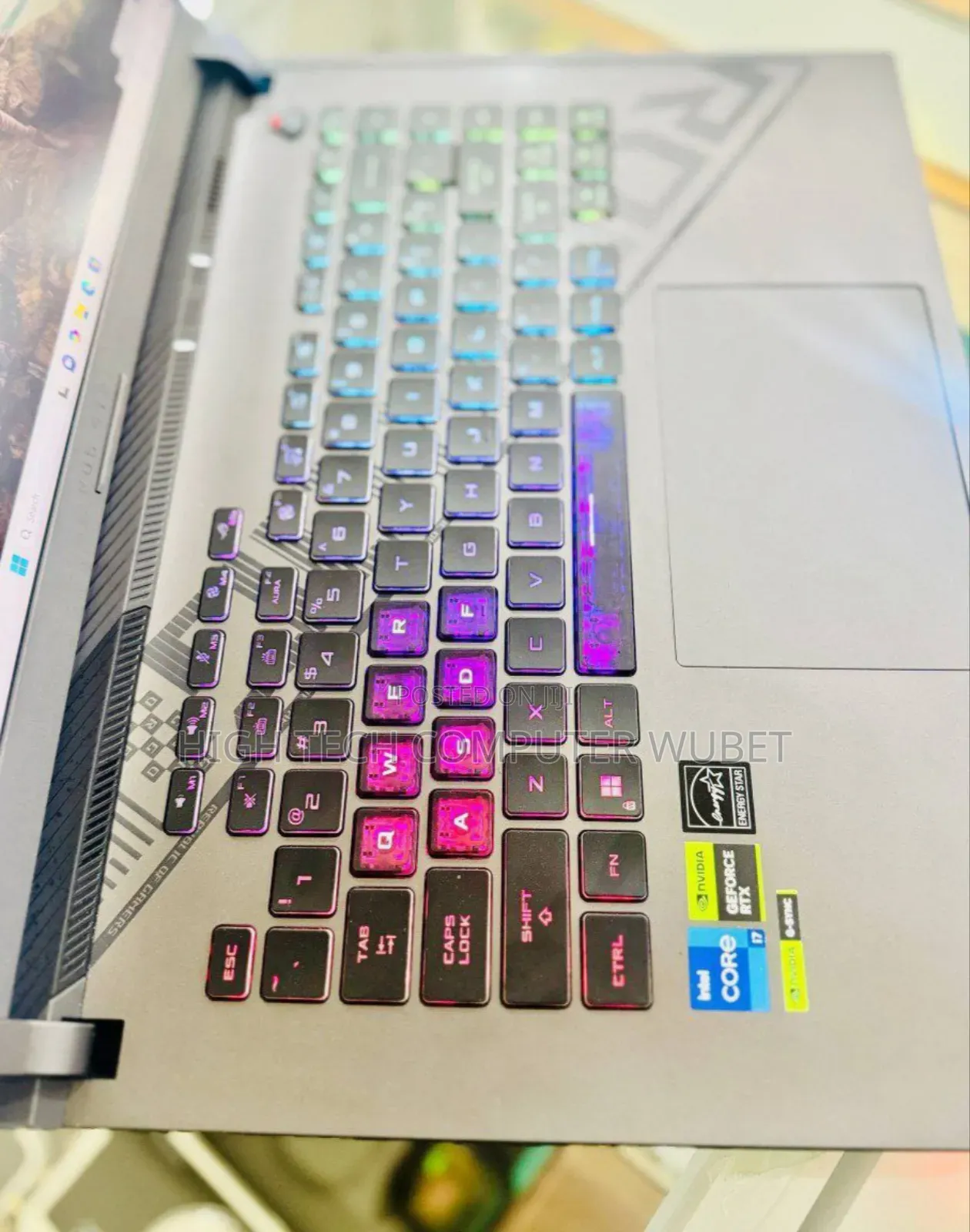 New Laptop Asus ROG Strix G15 16GB Intel Core I7 SSD 1T