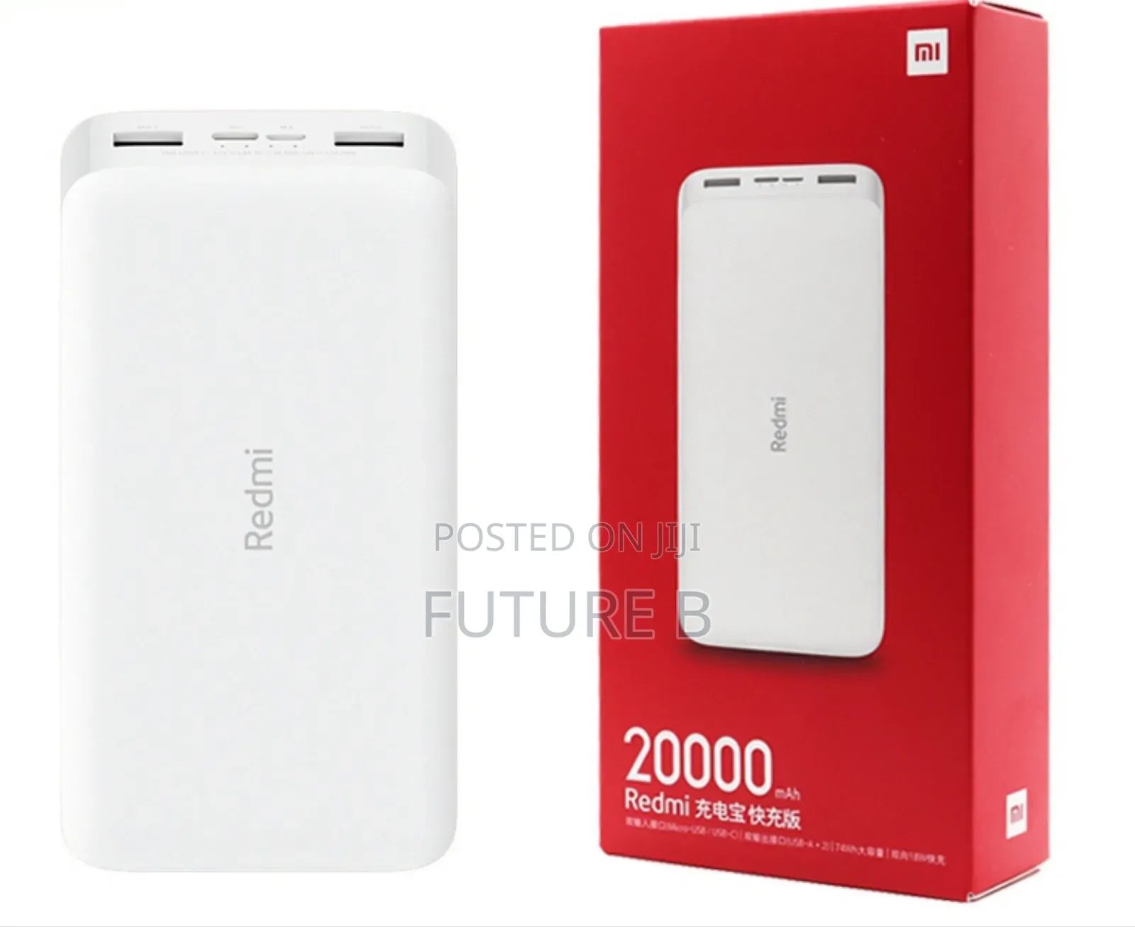 Redmi Powerbank Dual Input Ports