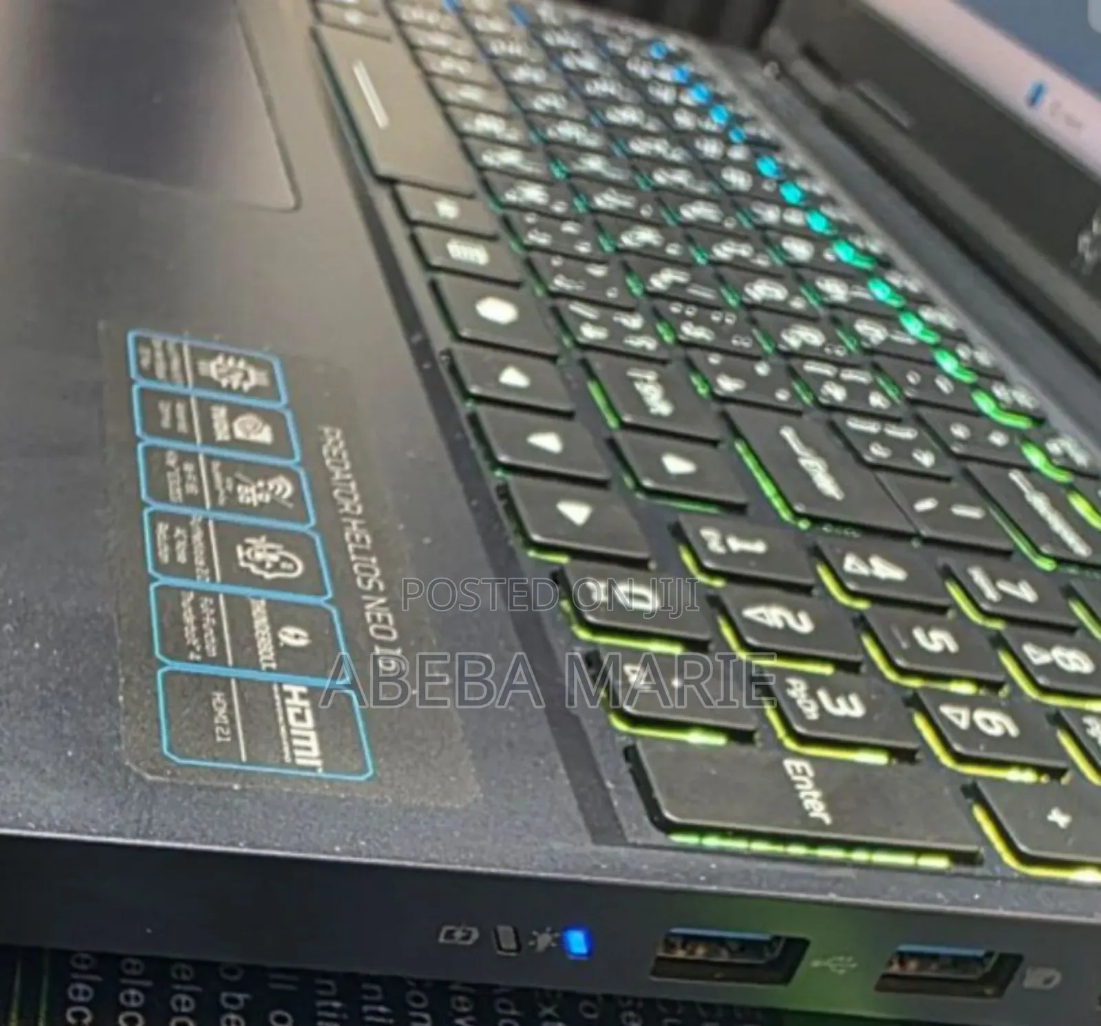 New Laptop Acer Predator Helios 300 16GB Intel Core I9 SSD 1T