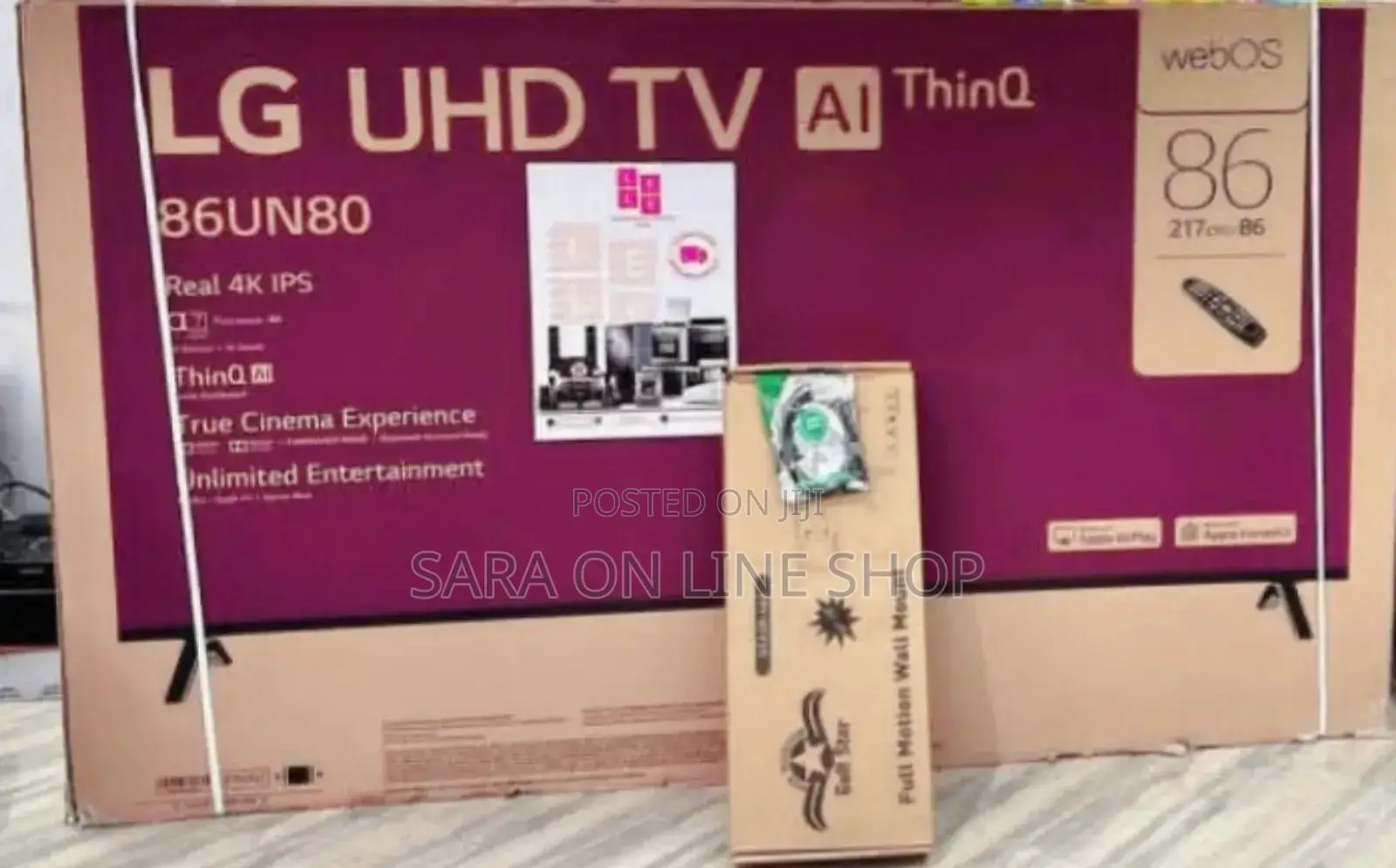 Lg 86" Uhd Tv Webos Hub Smart Tv