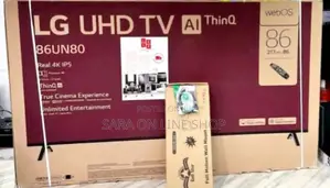 Lg 86" Uhd Tv Webos Hub Smart Tv