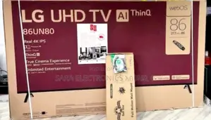 Lg 86" Uhd Tv Webos Hub Smart Tv